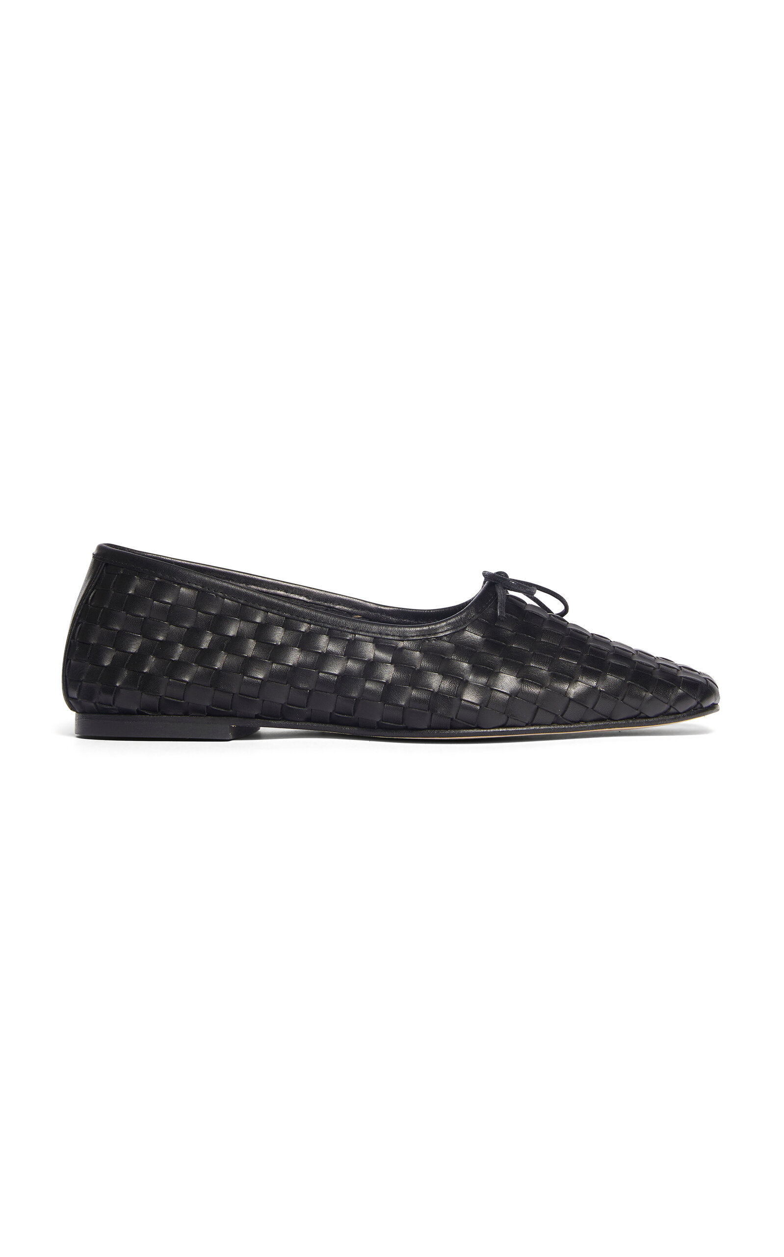 Shop Freda Salvador Jada Leather Flats In Black