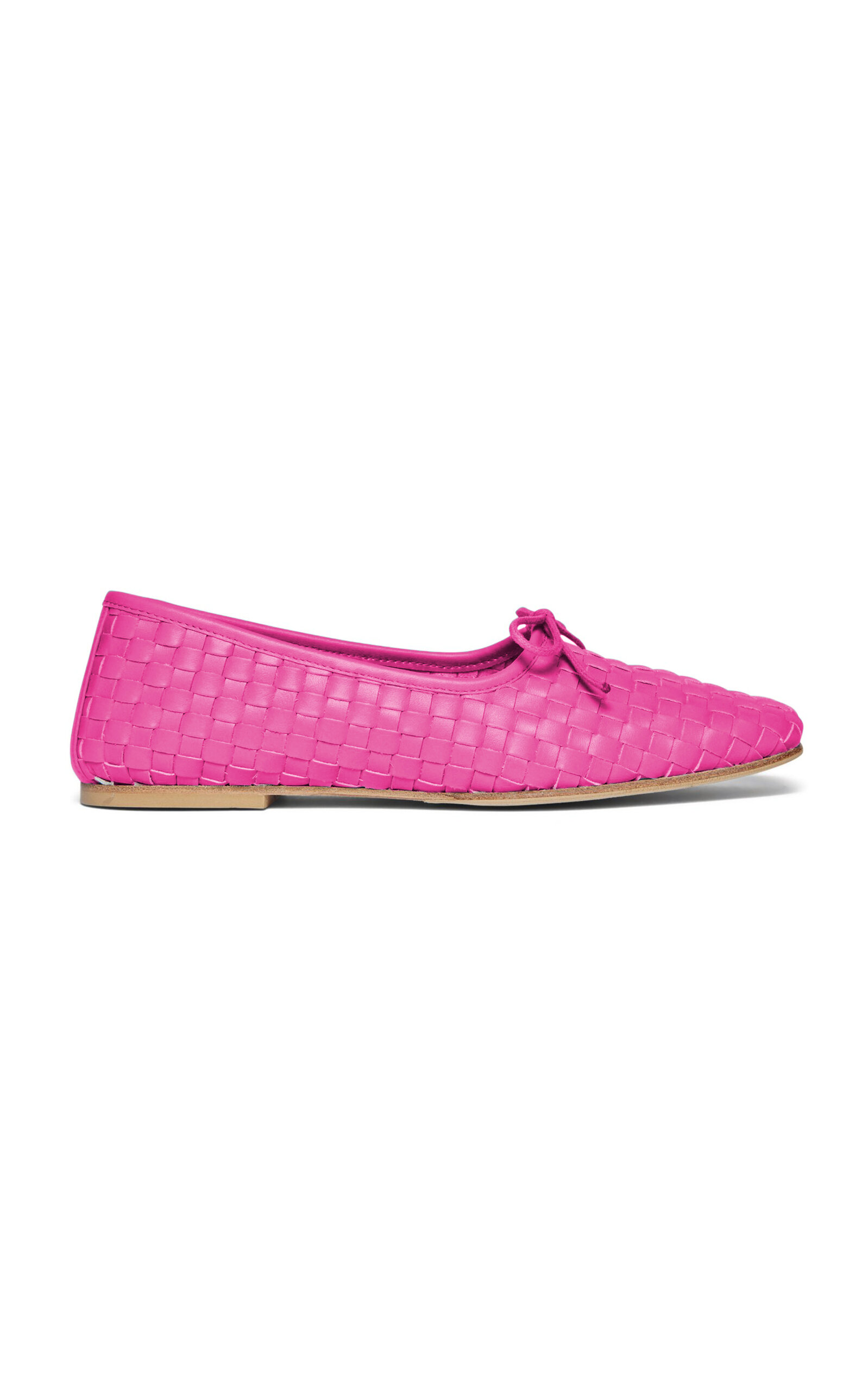 Freda Salvador Jada Leather Flats In Pink