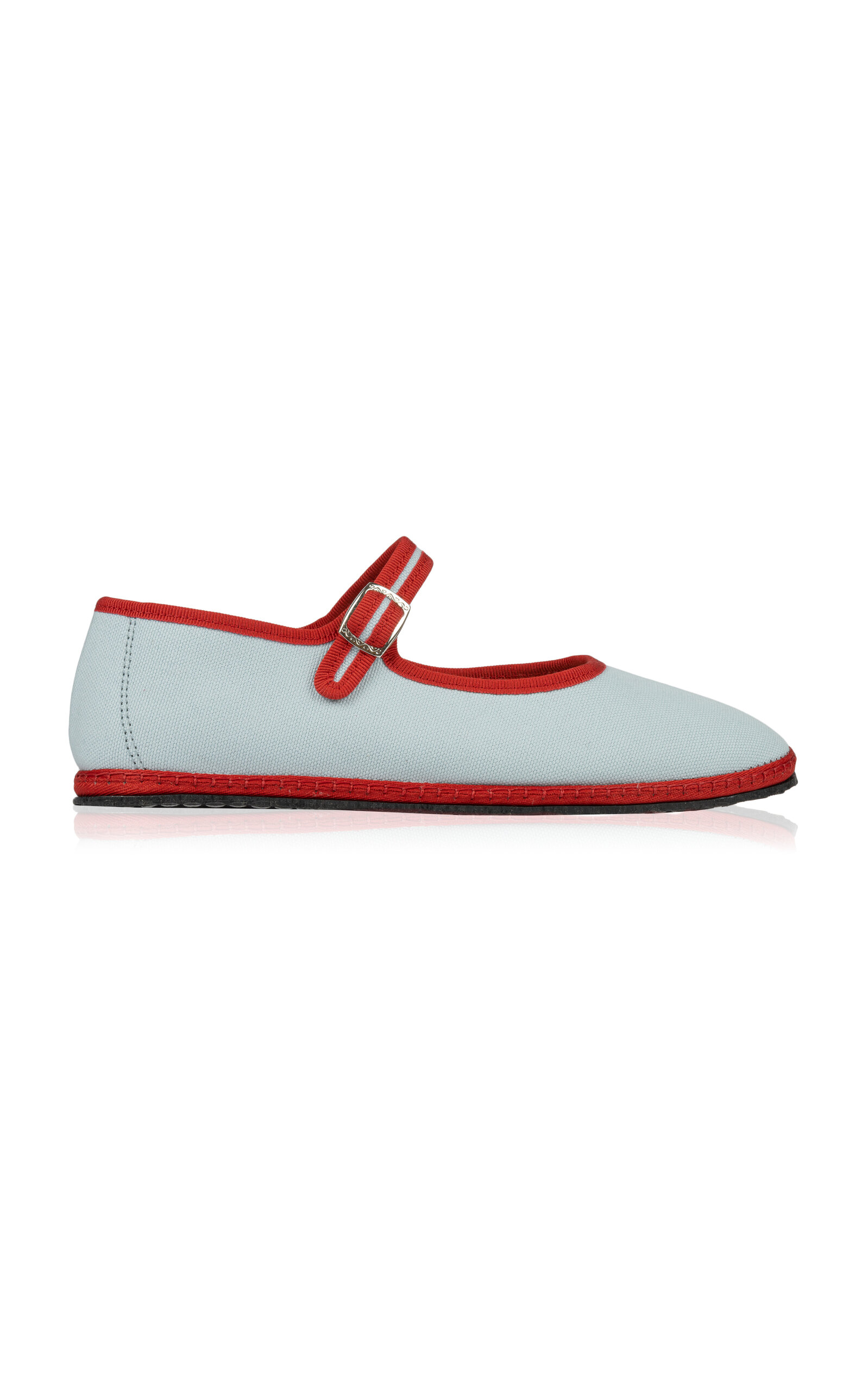 Vibi Venezia Mj Canvas Flats In Blue