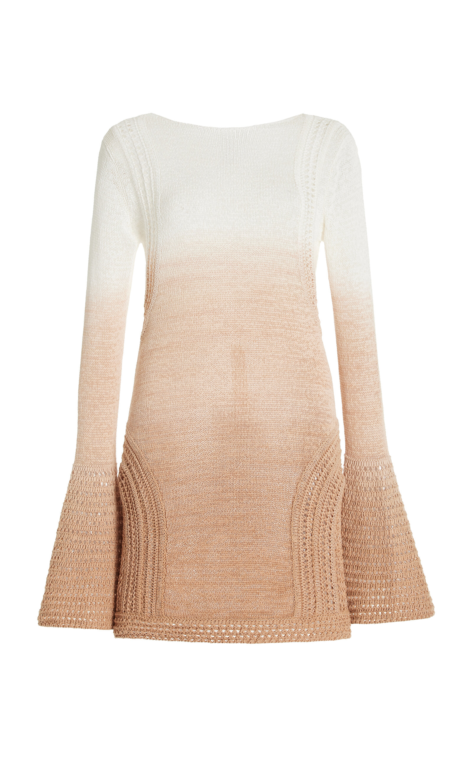 Orly Knit Cotton-Blend Mini Dress