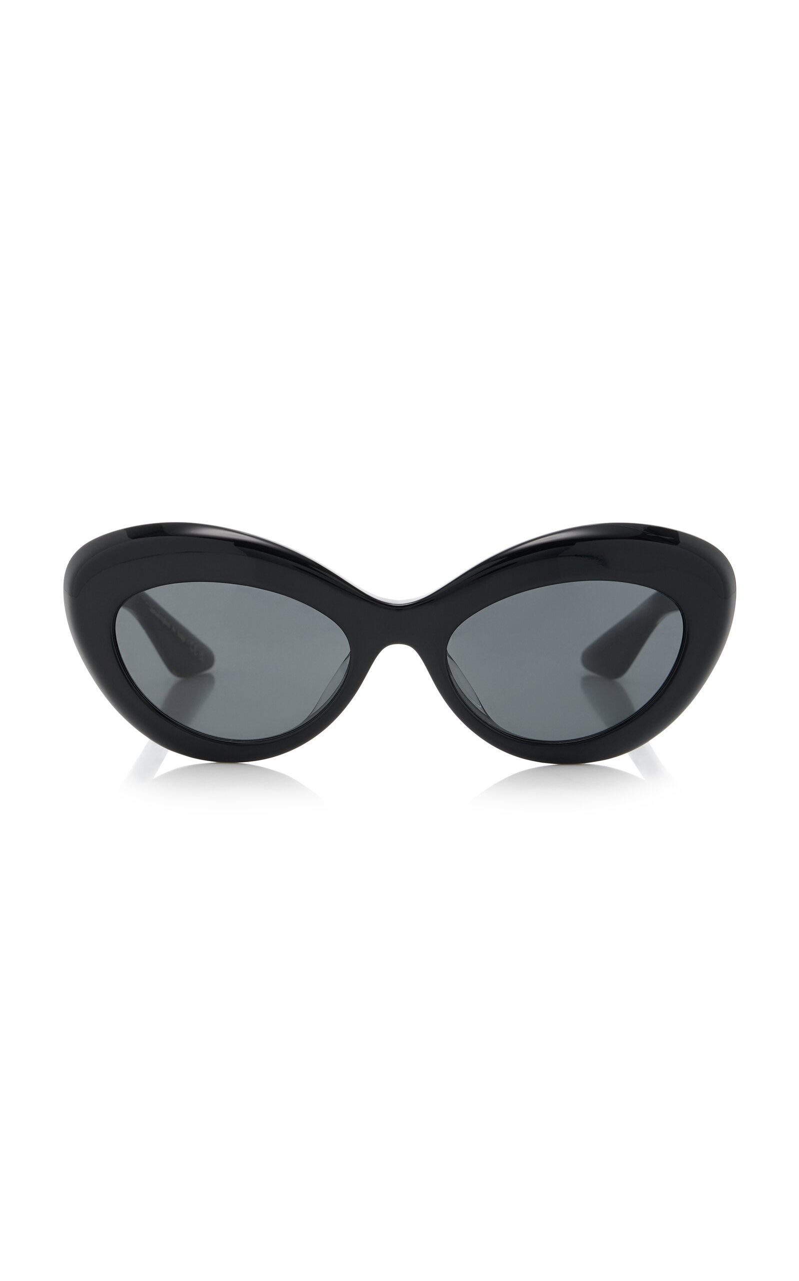 Khaite X Oliver Peoples 1968c Cat-eye Acetate Sunglasses In Black