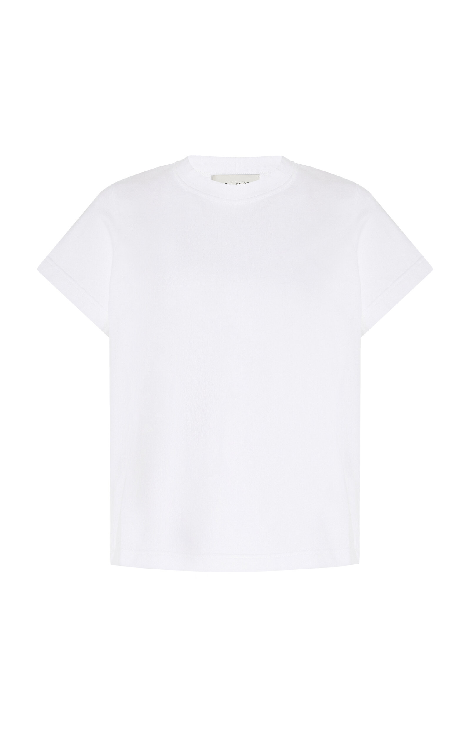 High Sport Raff Cotton-blend Knit T-shirt In White