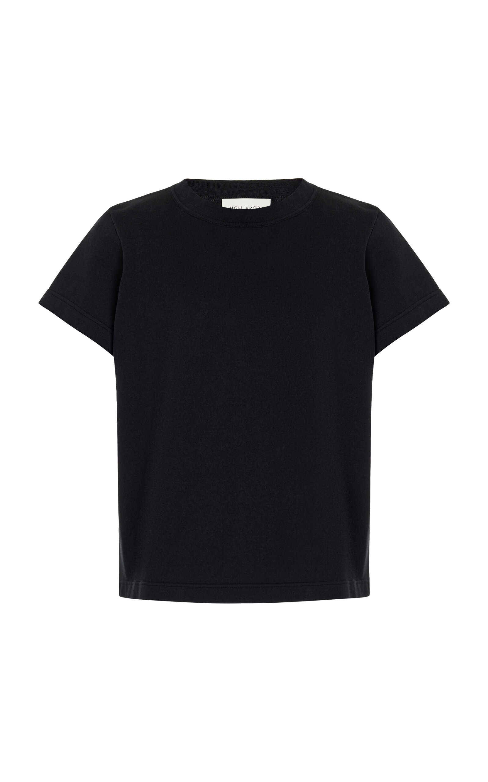 Raff Cotton-Blend Knit T-Shirt