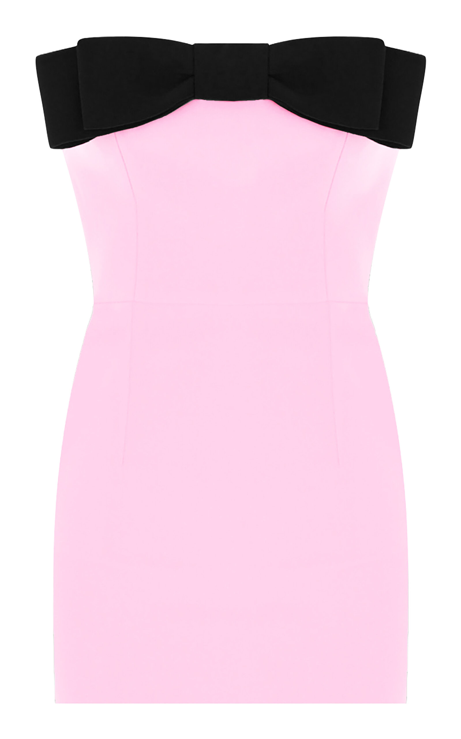 The New Arrivals Ilkyaz Ozel Eléa Bow-Detailed Crepe Strapless Mini Dress - Light Pink