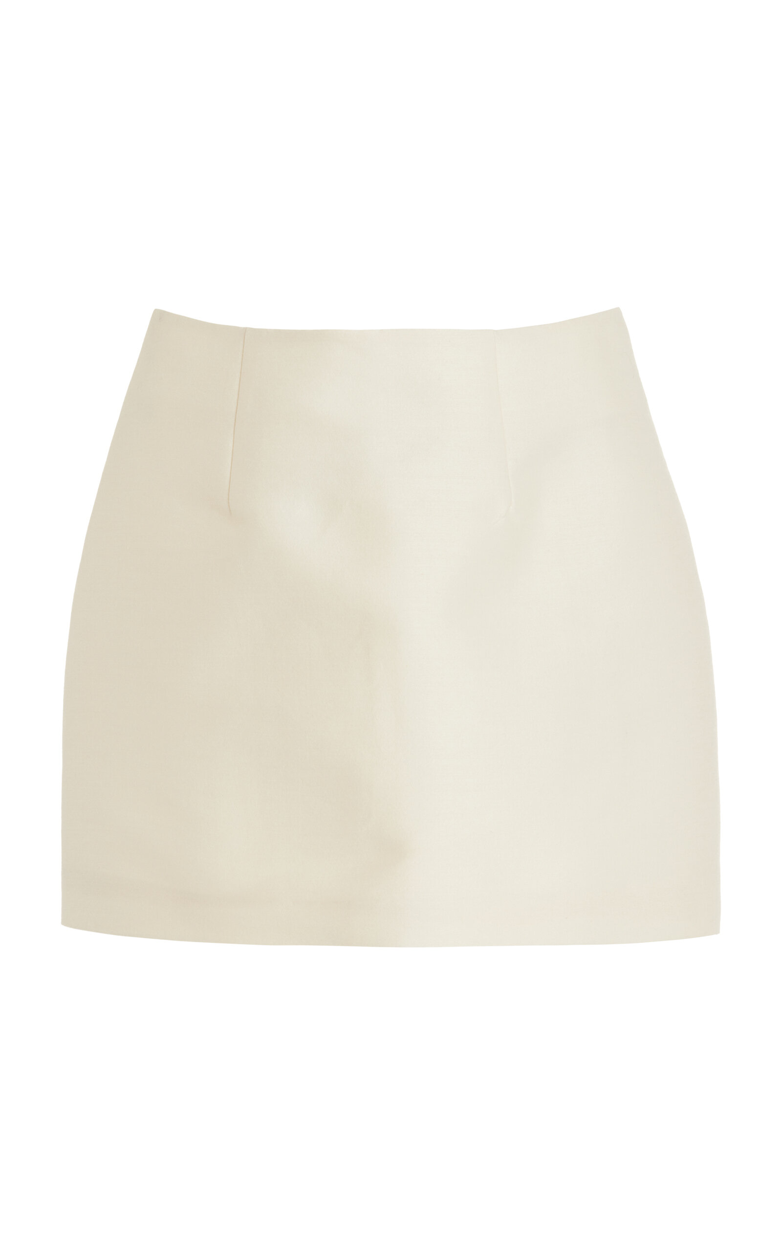 Wool-Silk Mini Skirt