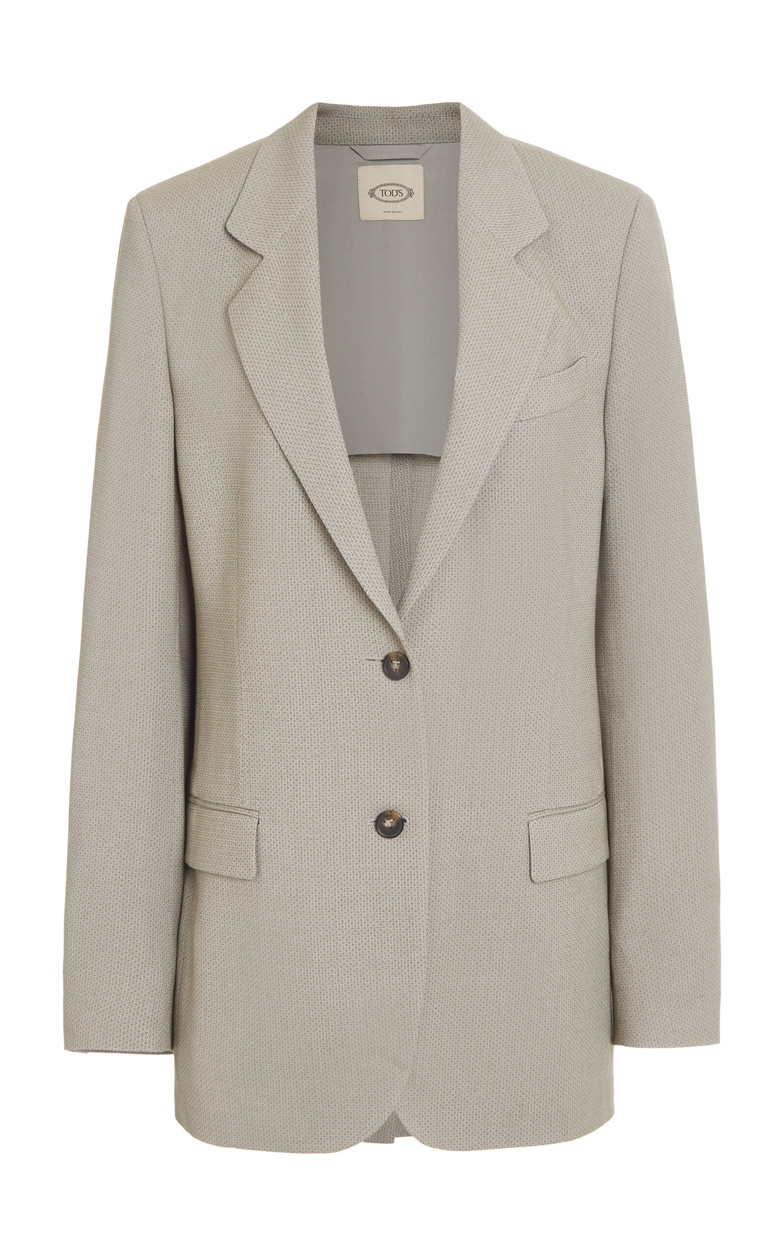Tod's Tailored Blazer In Grey