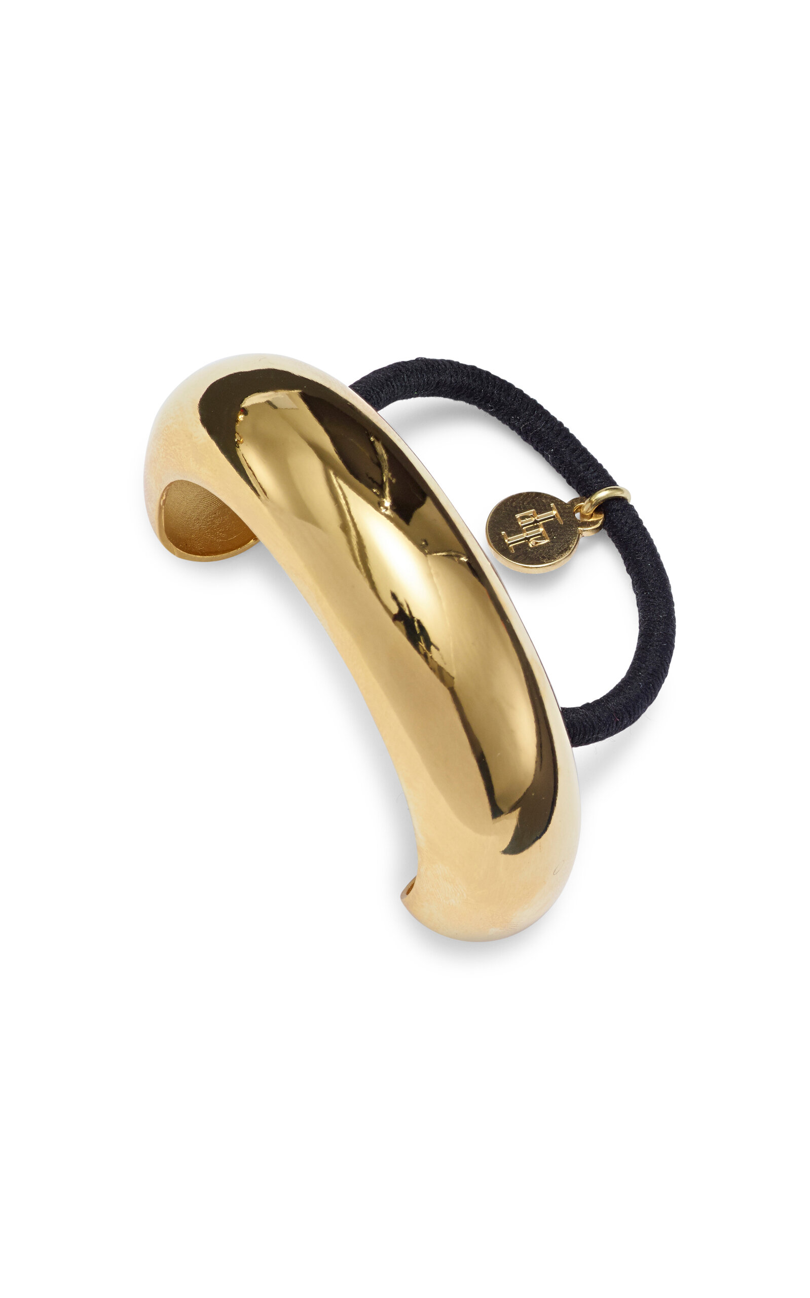 Lelet Ny Glossy Arch Pony Cuff In Gold