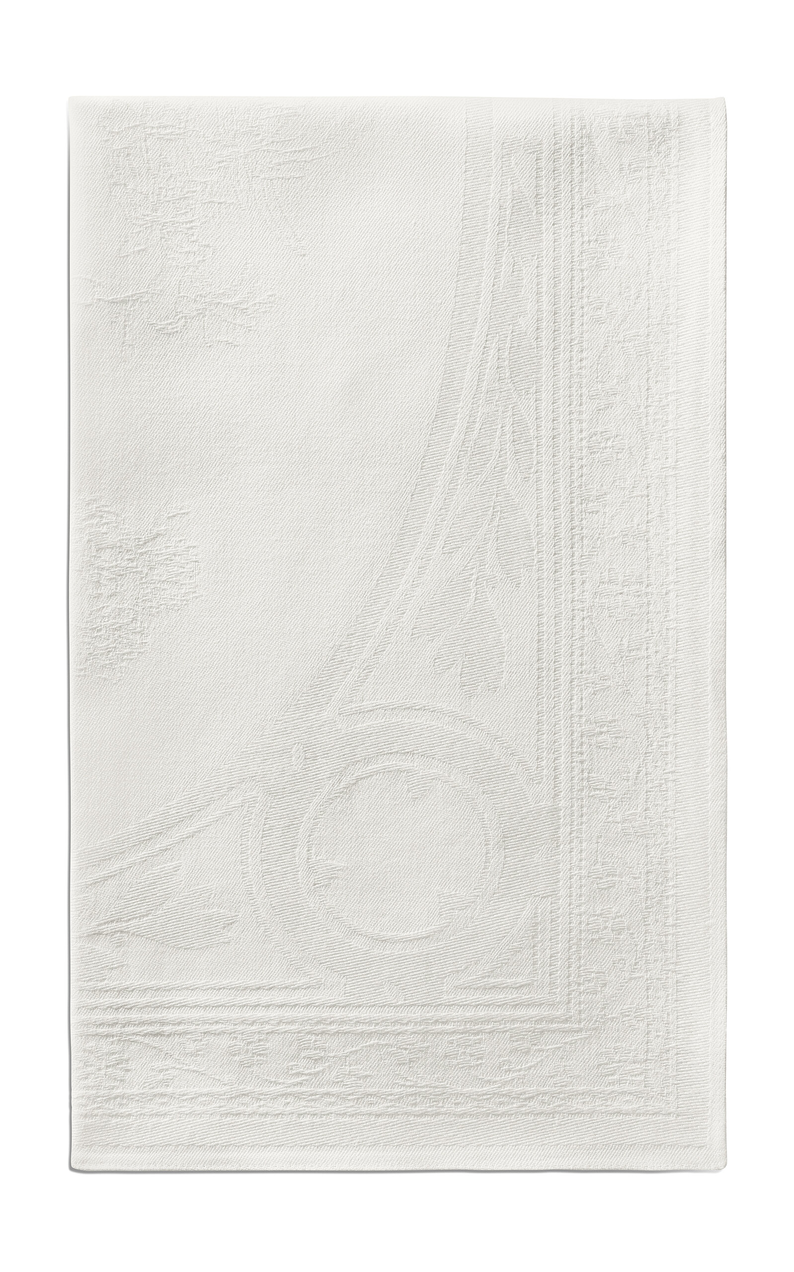 Tiffany & Co. Crest Embroidered-Linen Napkin - White