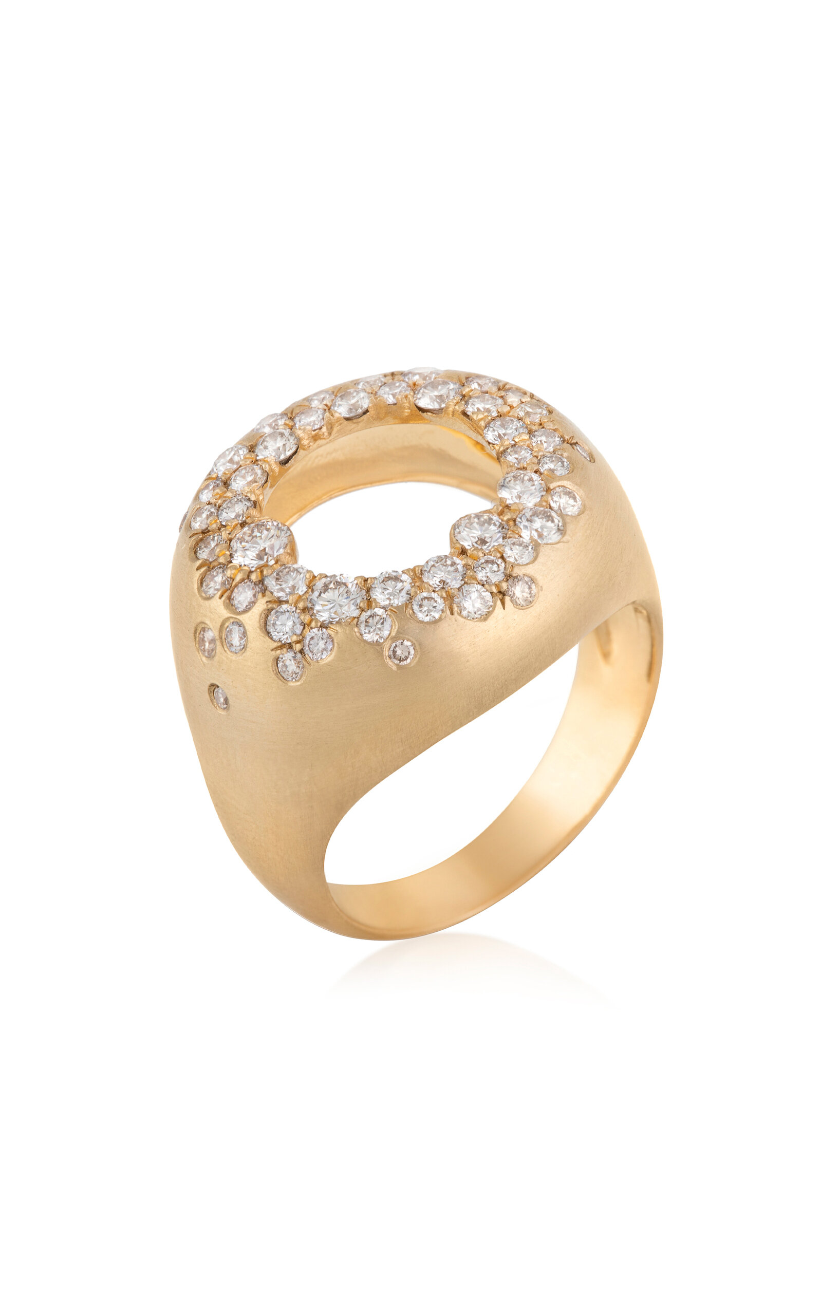 18K Yellow Gold Diamond Ring