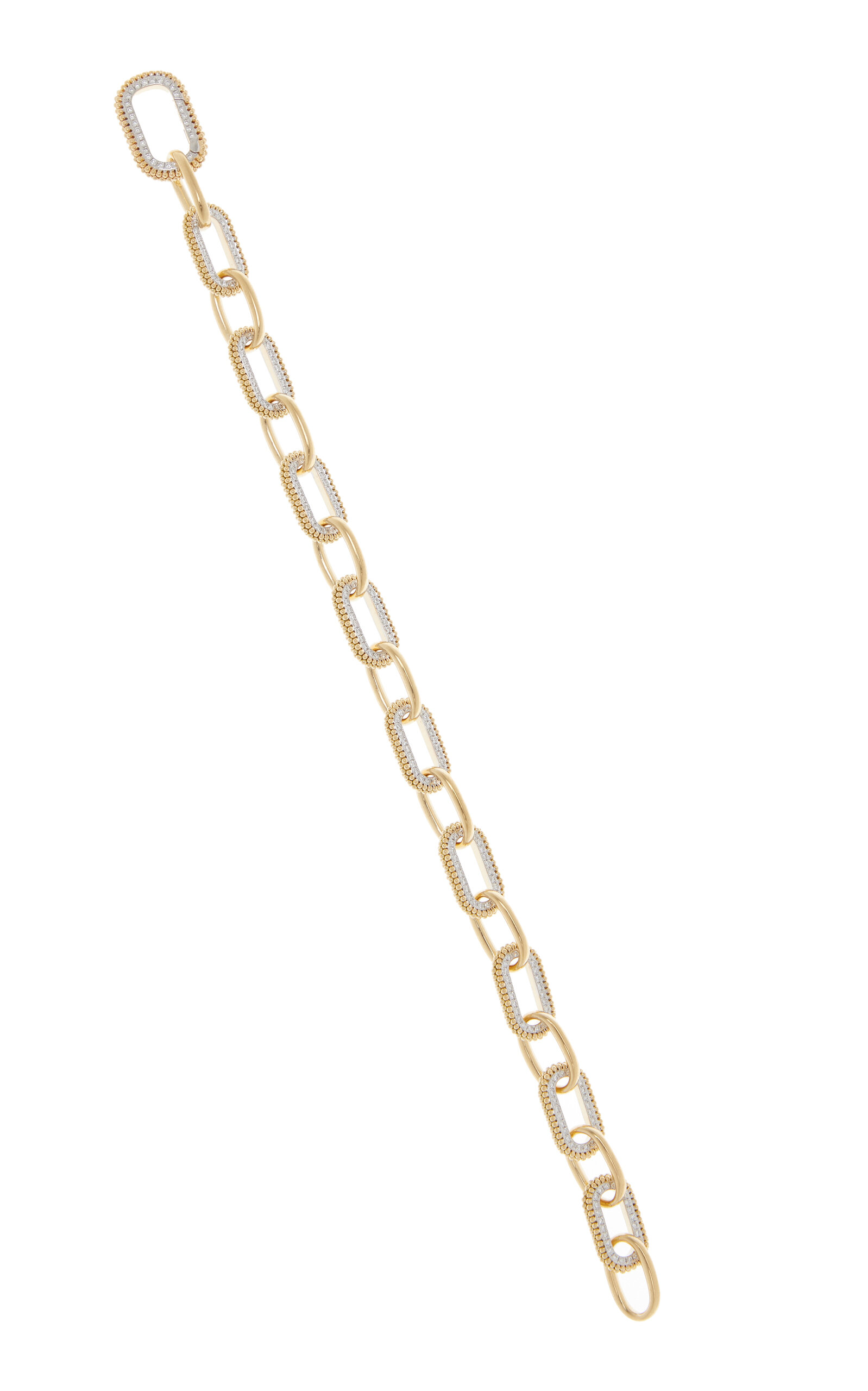 Sunlight 18K Yellow Gold Diamond Chain Bracelet