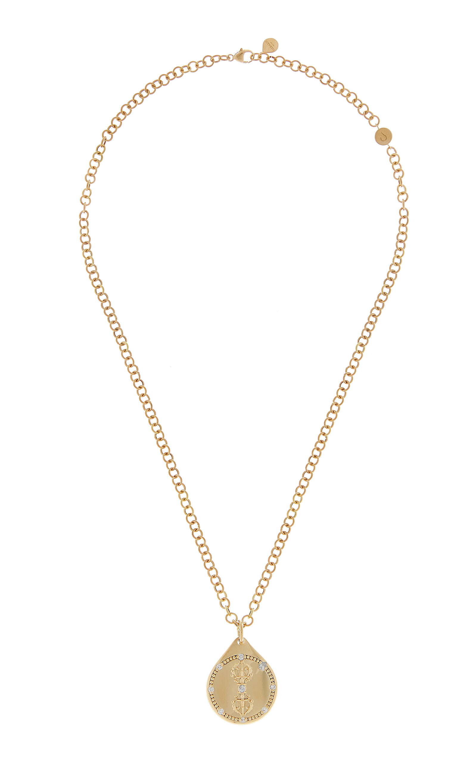 Drops of Joy 18K Yellow Gold Diamond Pendant Necklace