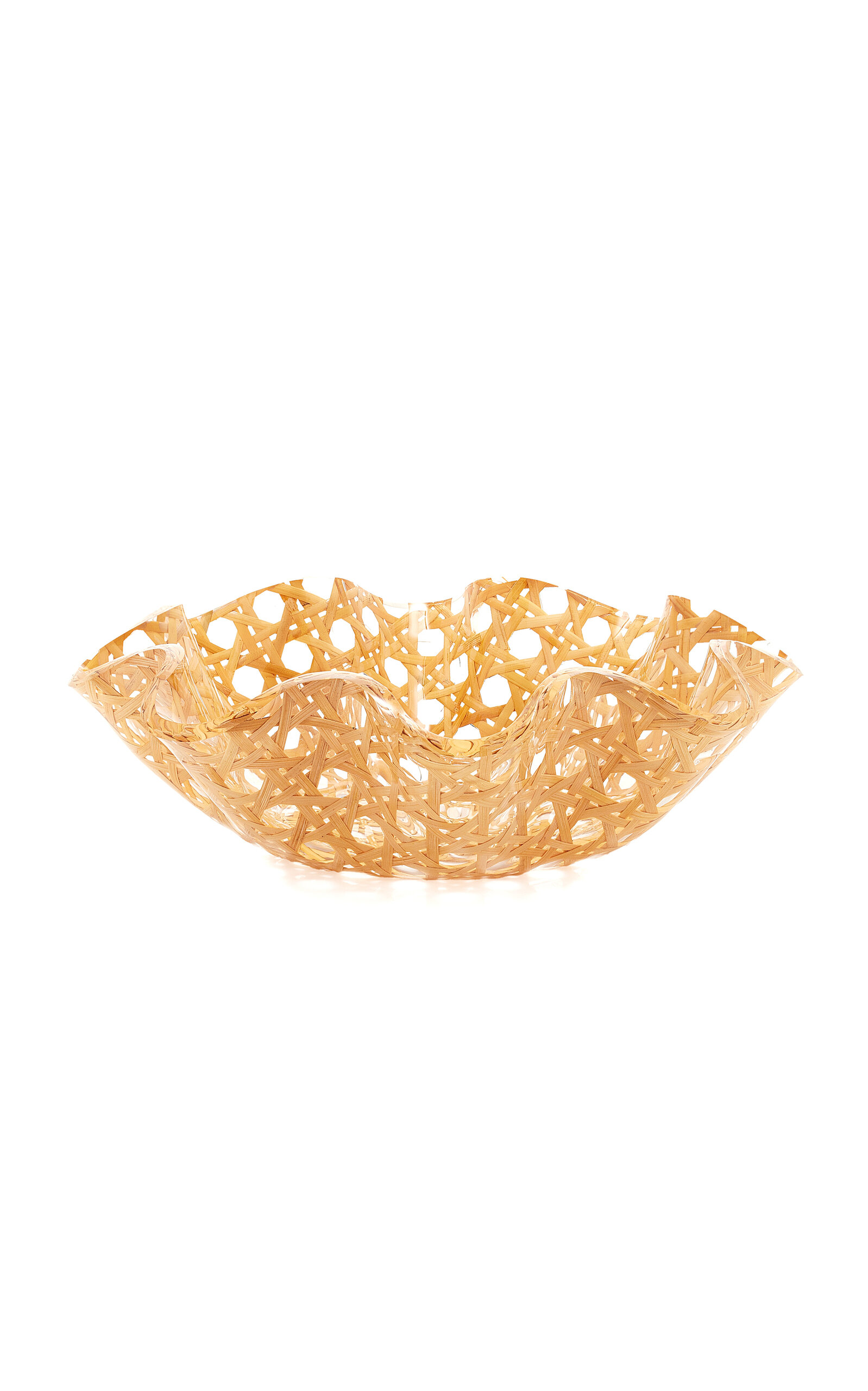 Moda Domus Medium Wicker Salad Bowl - Neutral