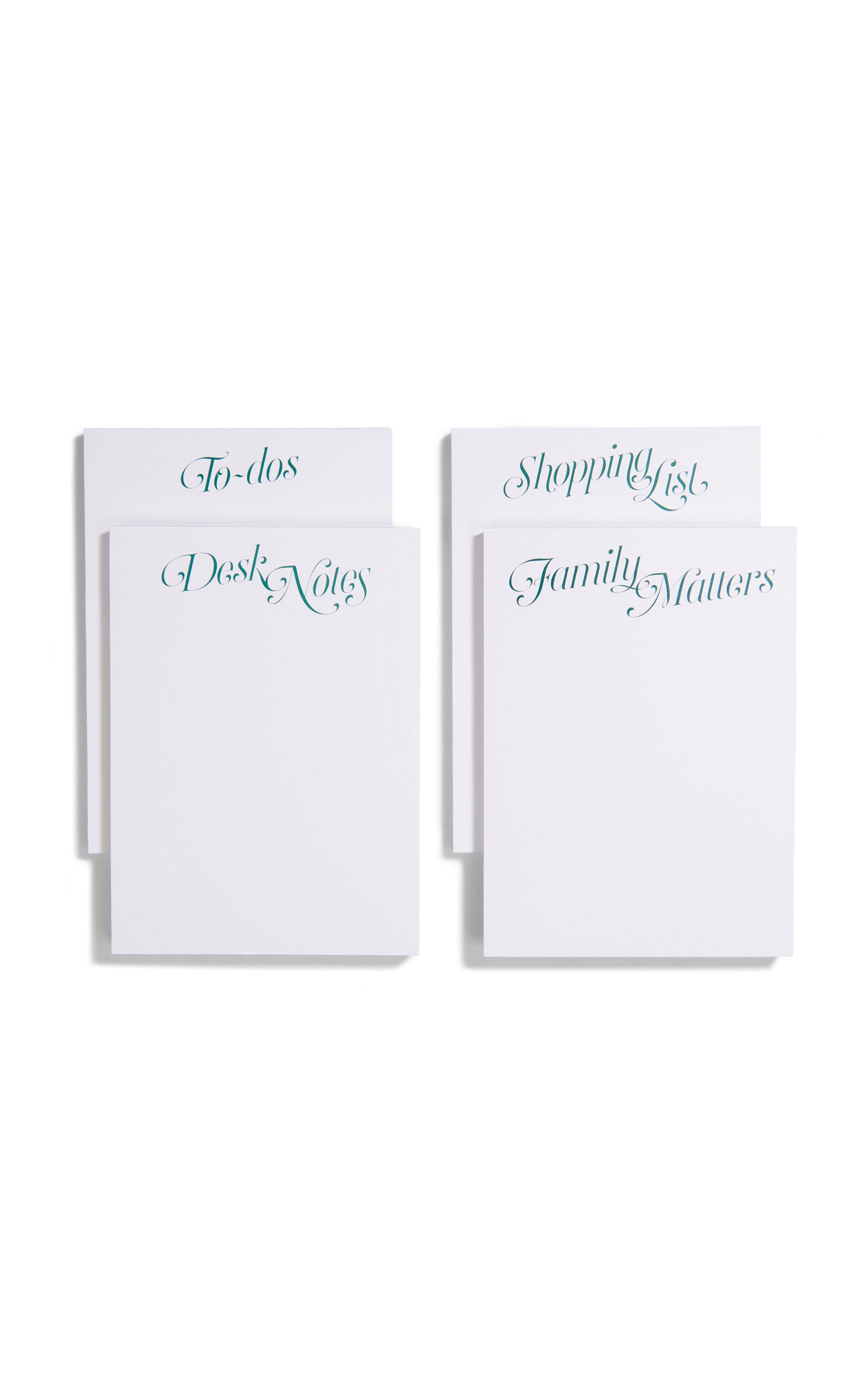 Dear Annabelle Maison Set-of-Four Notepads - Dark Green