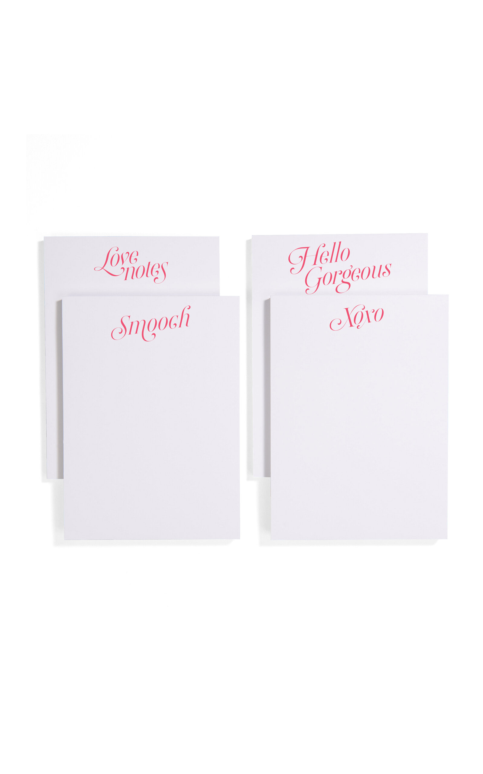 Dear Annabelle Sweetheart Set-of-Four Notepads - Pink