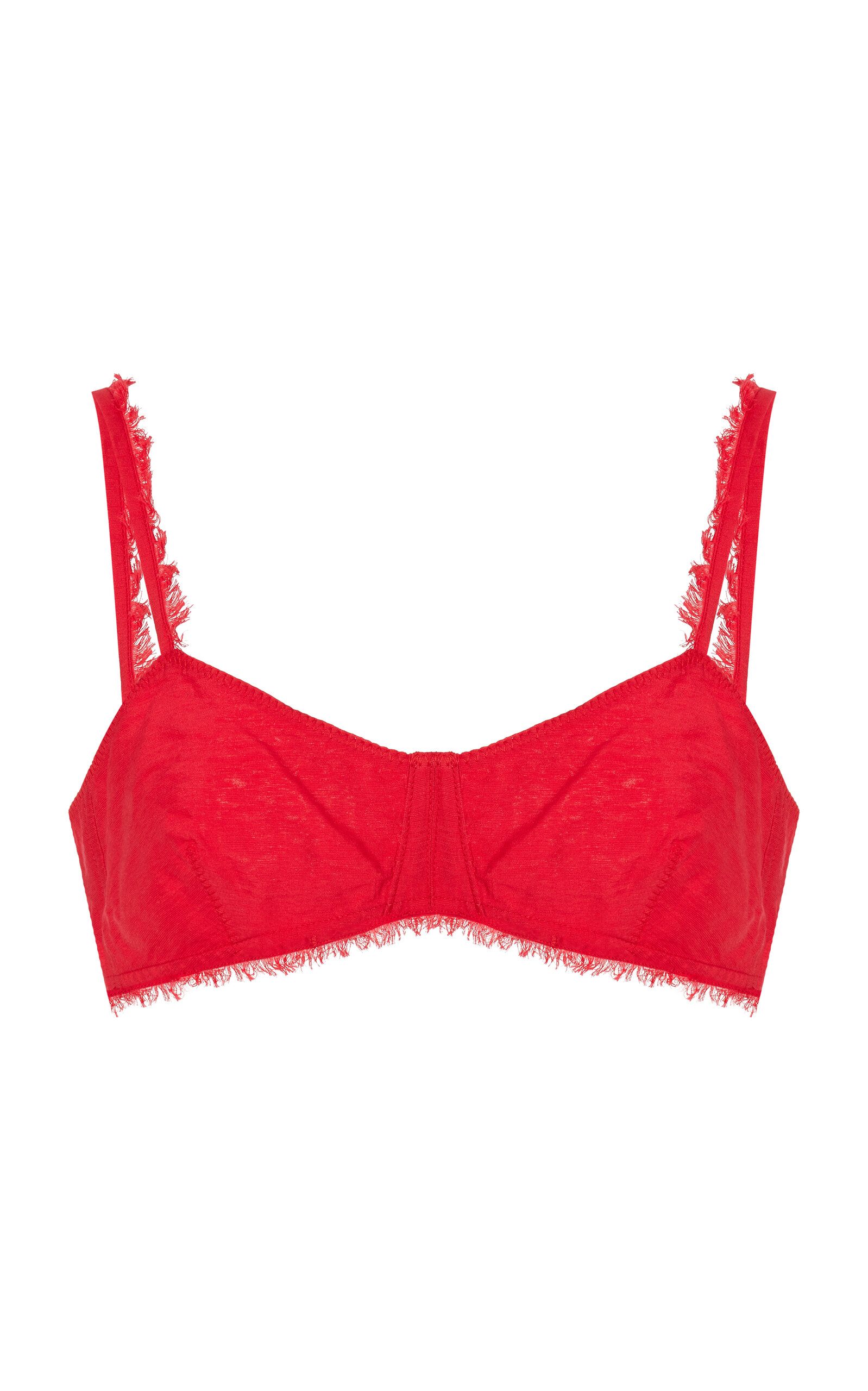 Cult Gaia Woman Top Red Size 6 Alcohol In Red