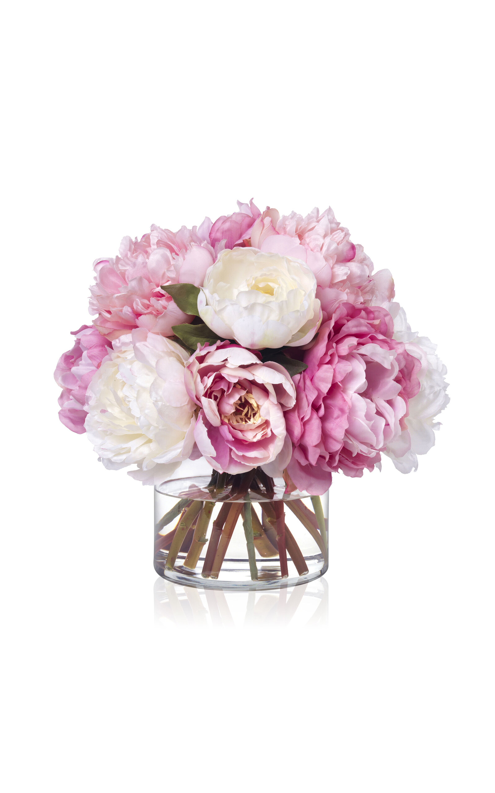 Diane James Designs Pink and Cream Peony Bouquet - Pink