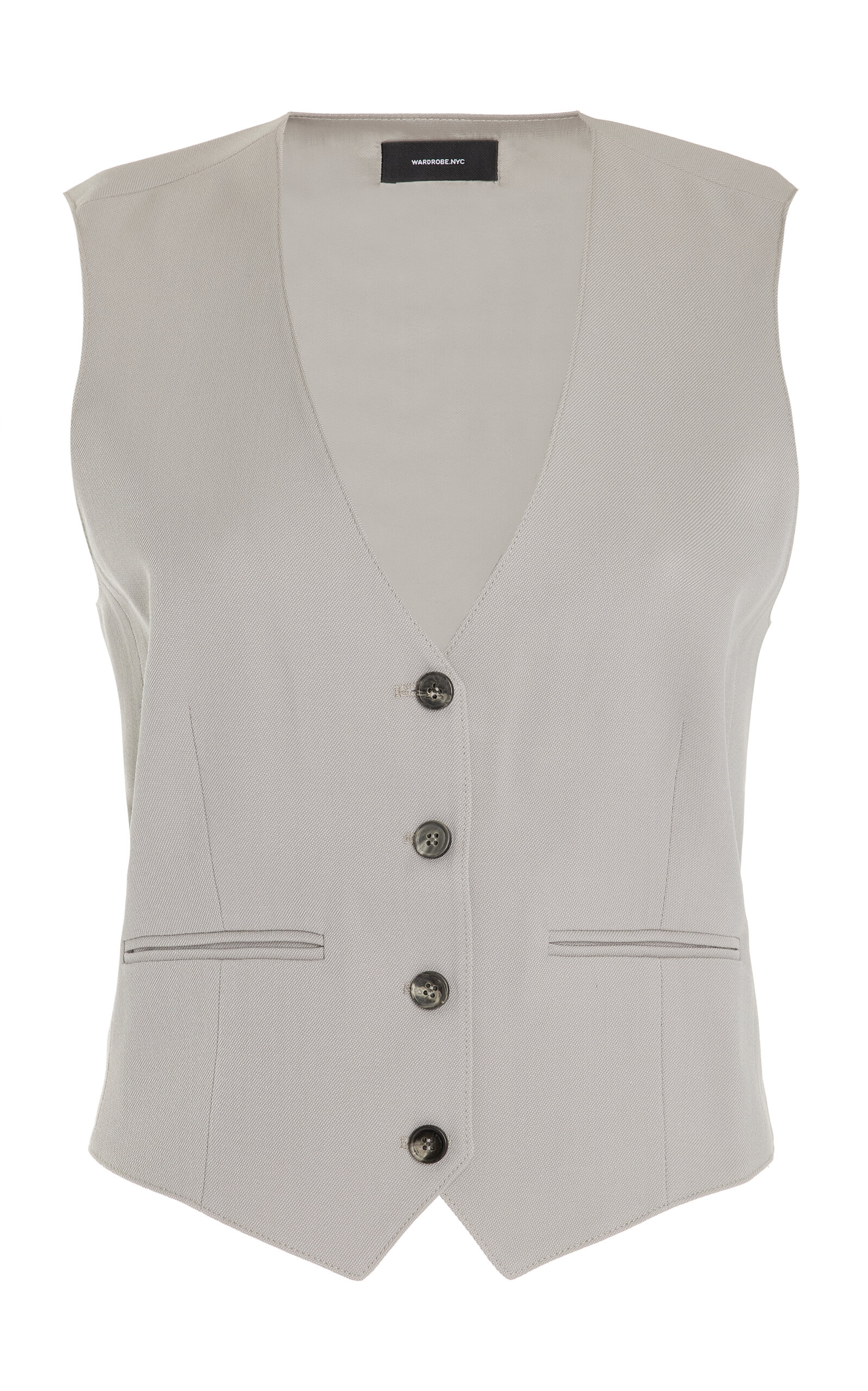 Wardrobe.nyc Virgin Wool Waistcoat In Neutral