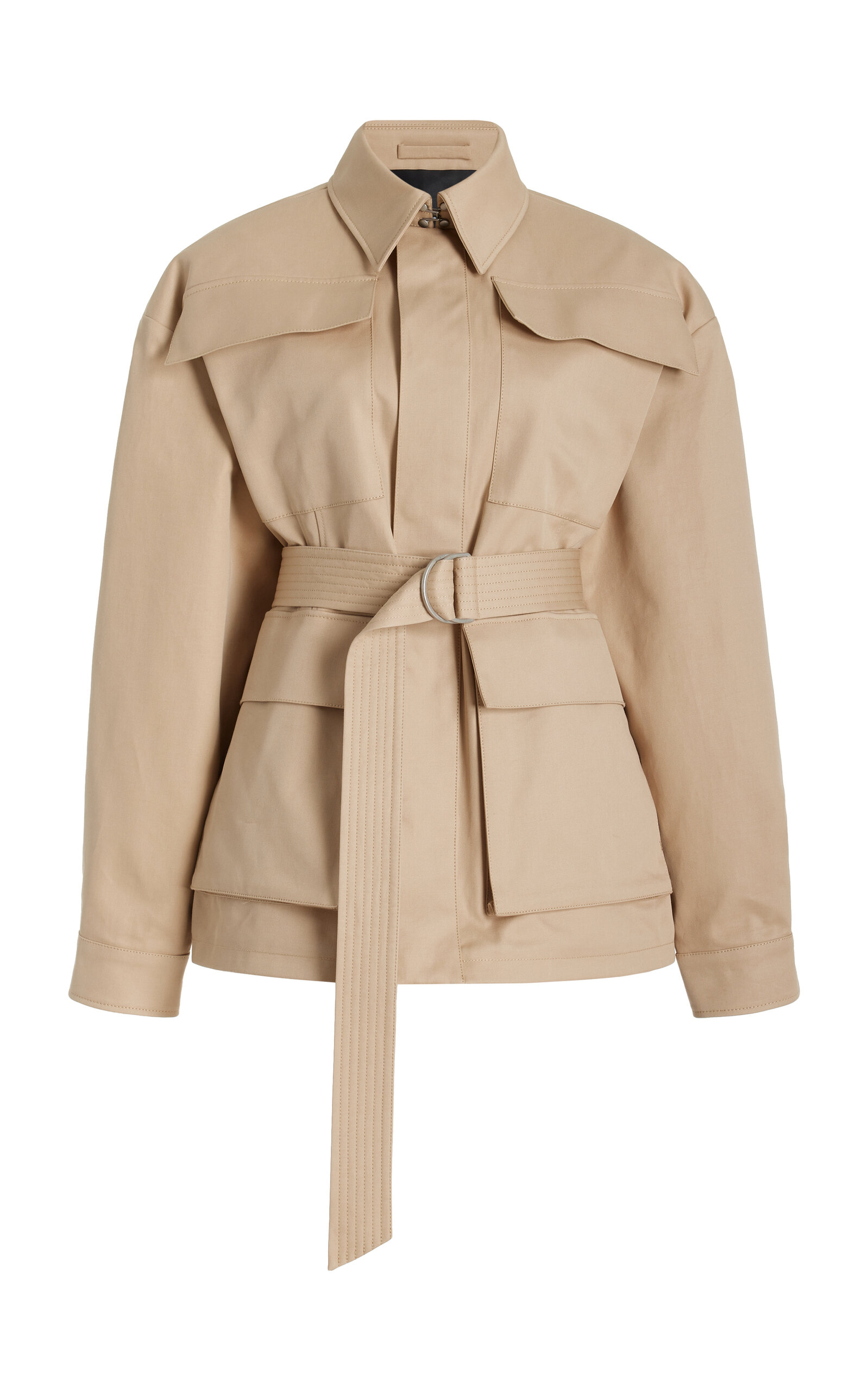 Wardrobe.NYC Drill Parka - Khaki - XS