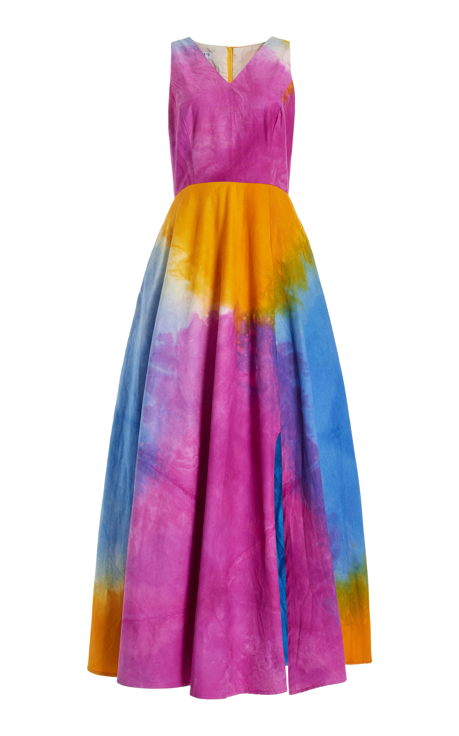 Wura Tie-Dyed Cotton Maxi Dress