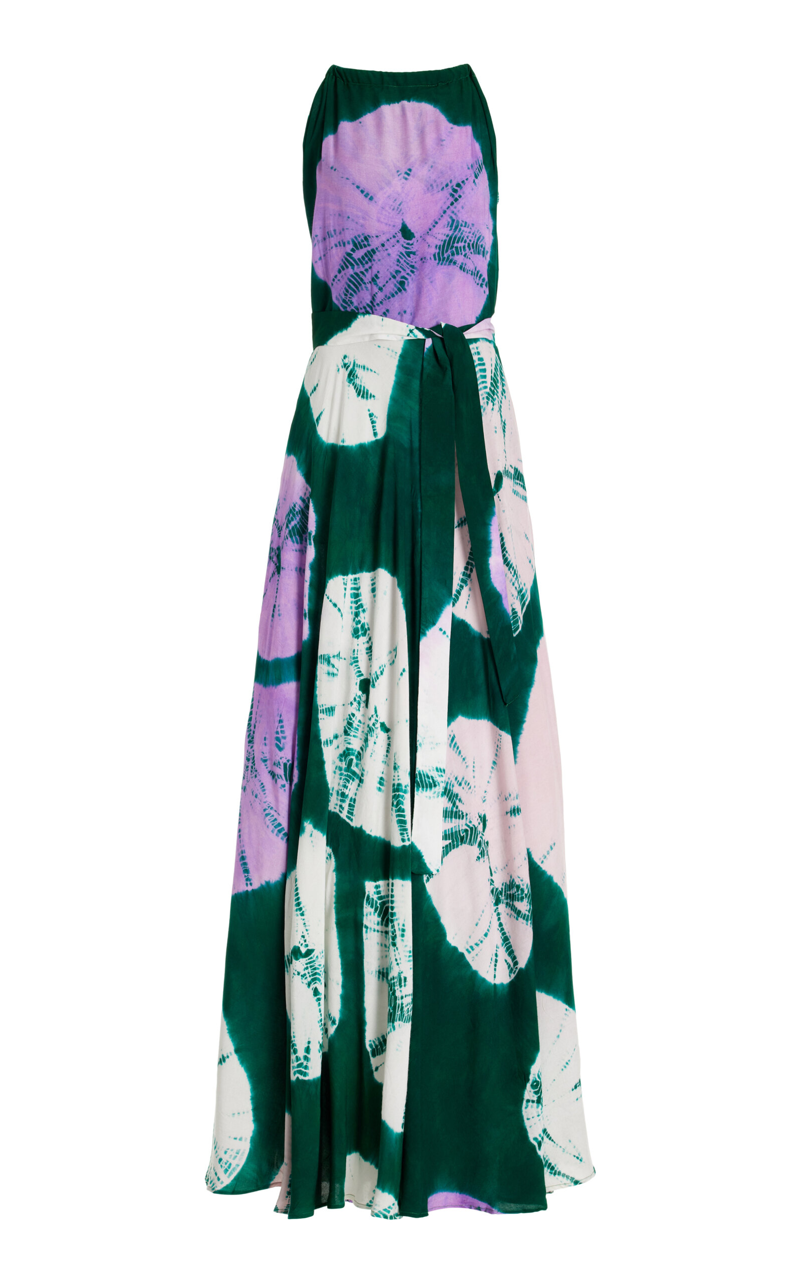 Aduke Tie-Dyed Crepe Maxi Dress