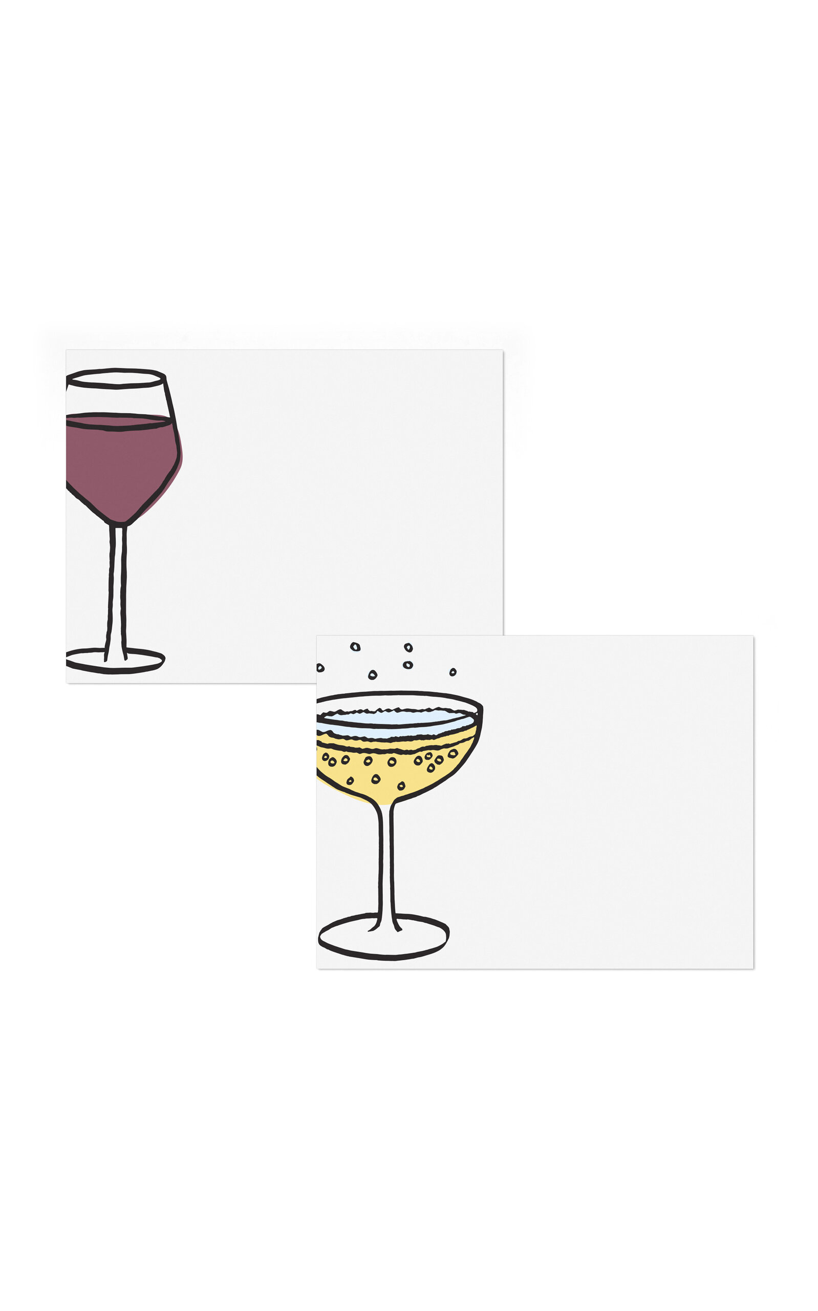 Dear Annabelle Bottoms Up Set-of-24 Placecards - Multi