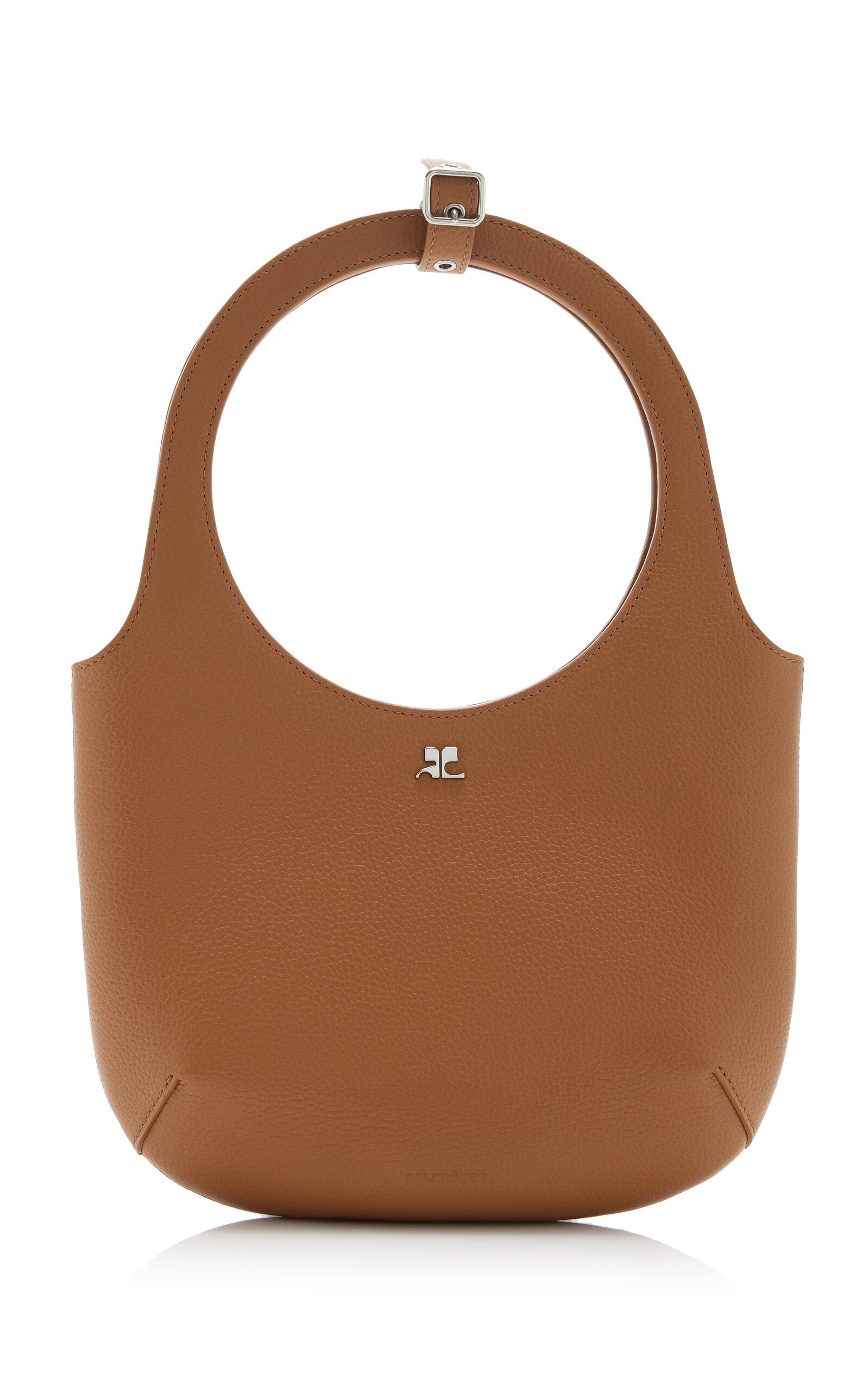 Courrèges Holy Leather Top Handle Bag