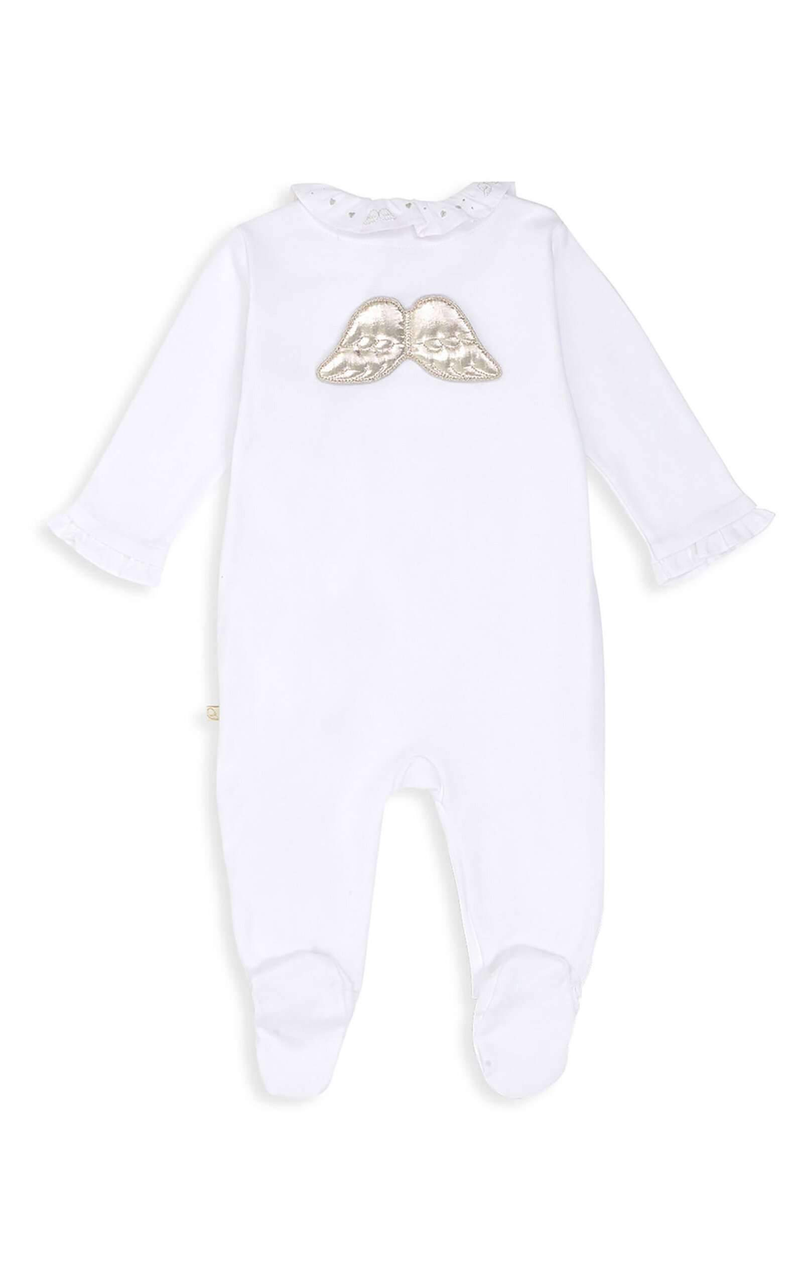 Marie-Chantal Infants'Angel Wing™ Cotton Sleepsuit
