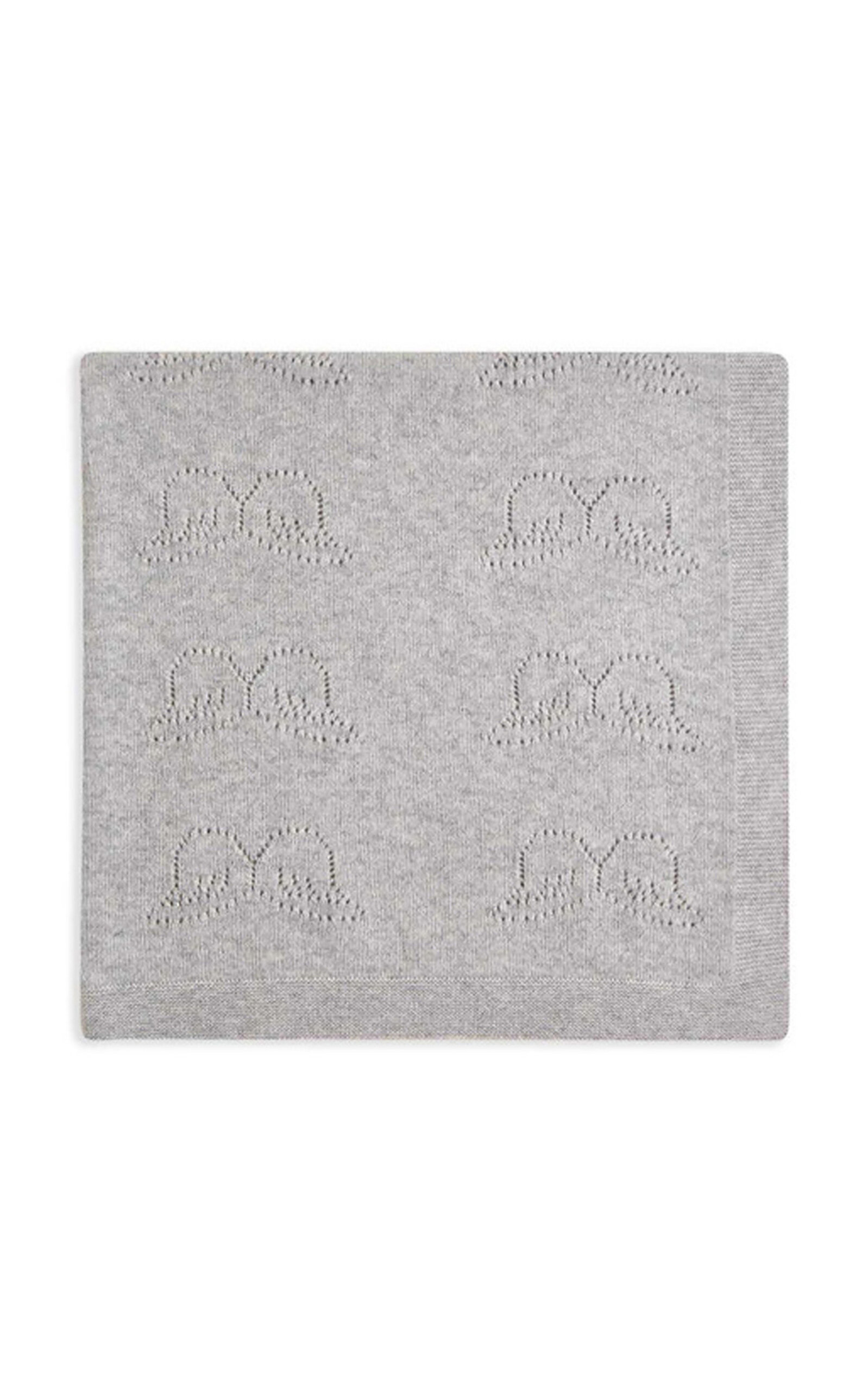 Marie-Chantal Angel Wing™ Pointelle Cashmere Blanket