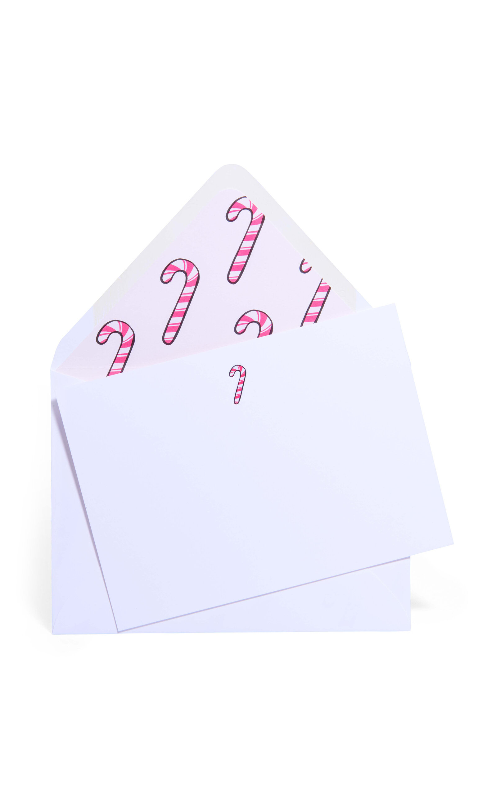 Dear Annabelle Candy Cane Notecards In Multi