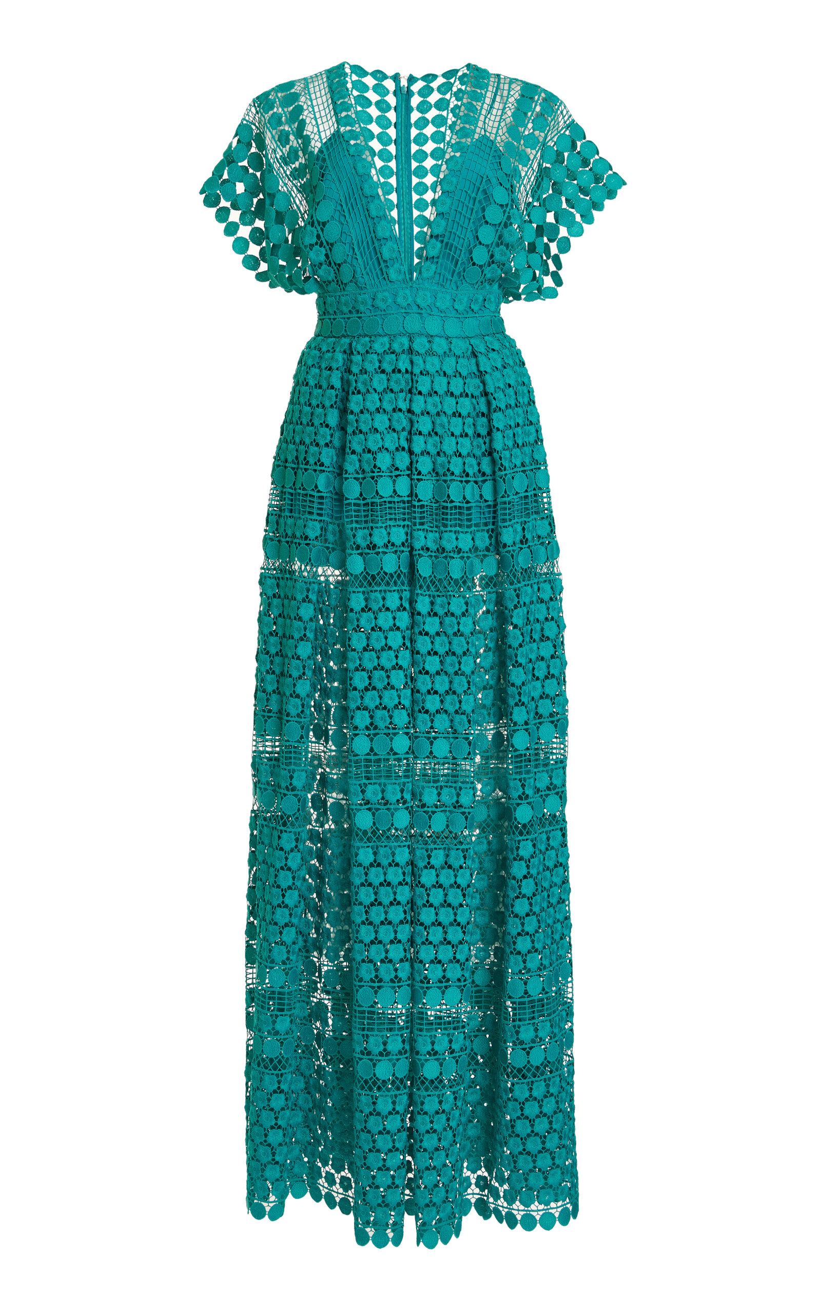 Elie Saab Macrame Maxi Dress In Turquoise | ModeSens Elie Saab Macrame Maxi Dress In Turquoise | ModeSens