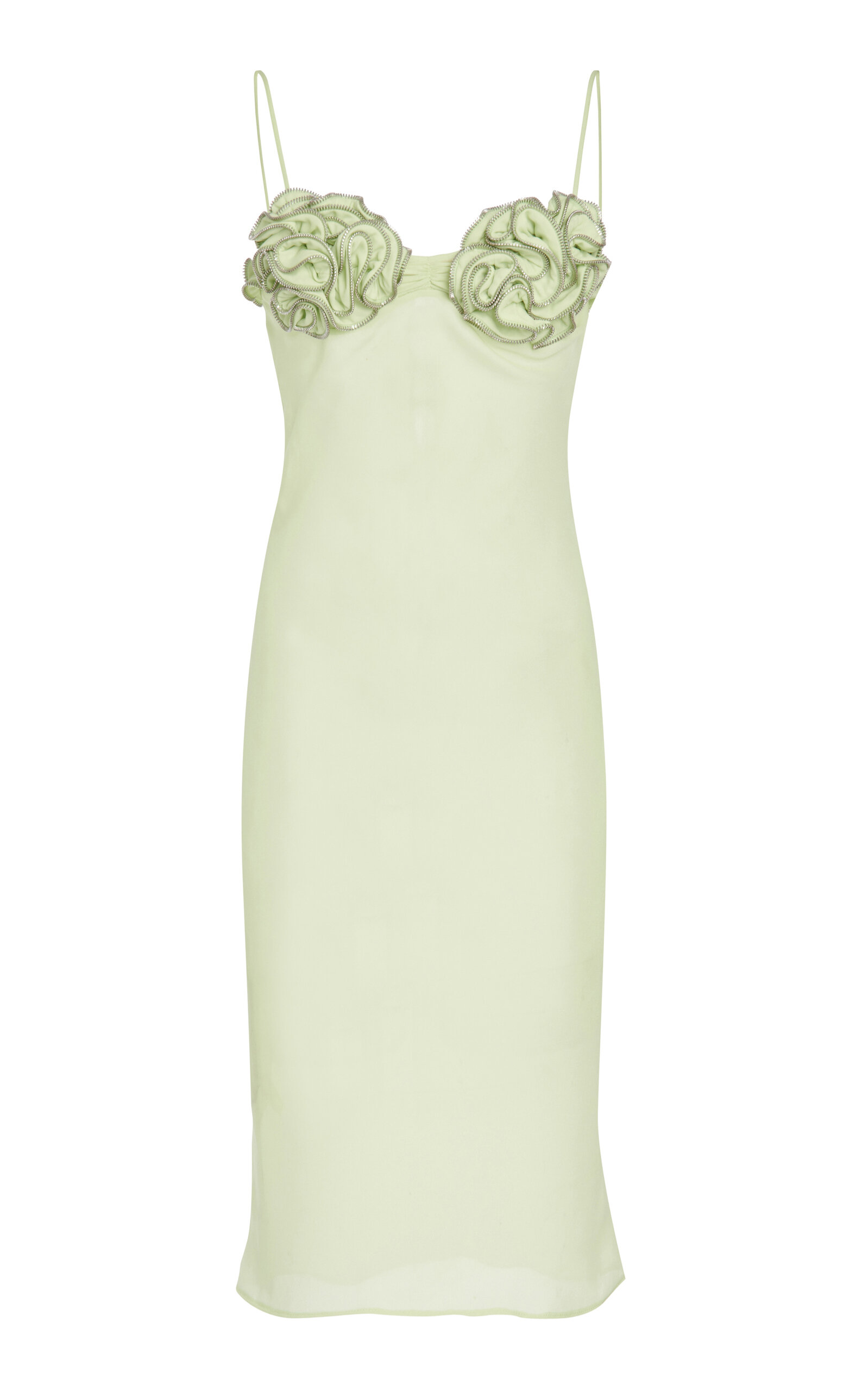 Coperni Rosette-Detailed Mini Dress - Women's Clothing