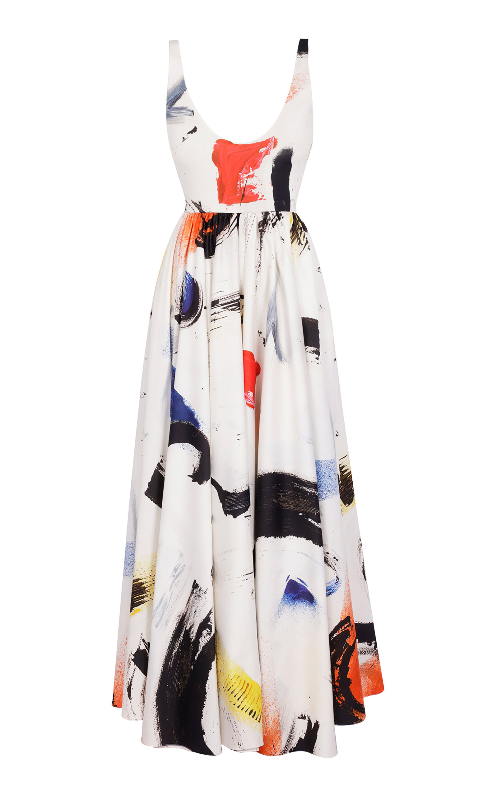 Alexandre Vauthier - Printed Cotton Maxi Dress - Print - FR 40 - Only At Moda Operandi