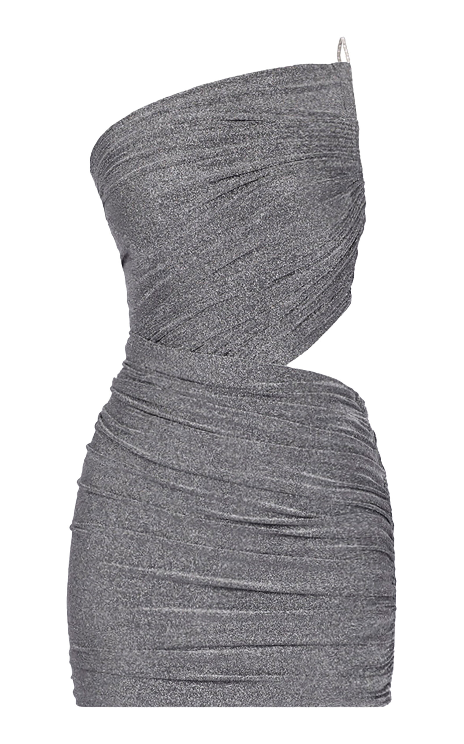 Alexandre Vauthier - Cutout Mini Dress - Silver - FR 34 - Only At Moda Operandi