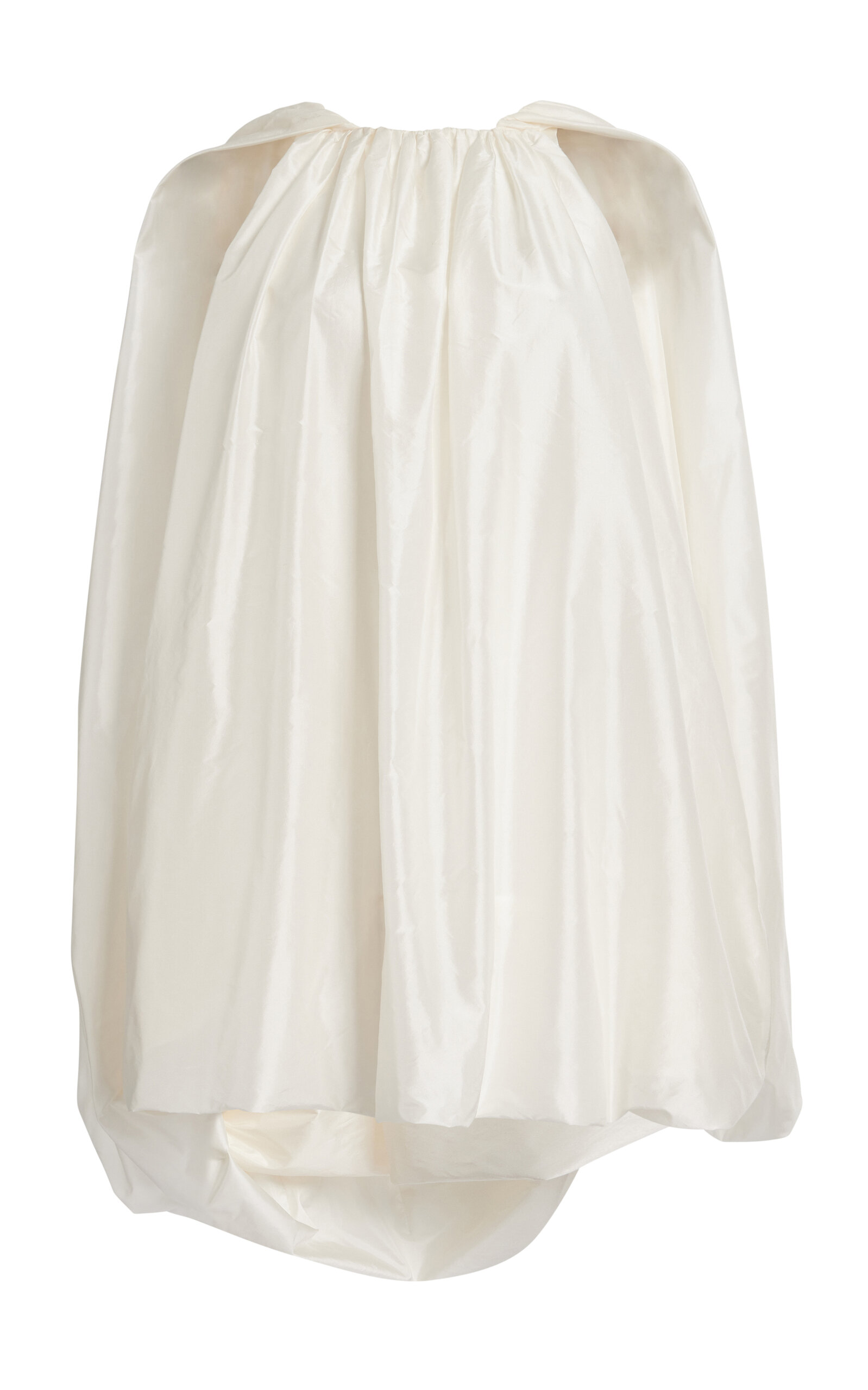 Stella Mccartney Bubble Mini Dress In White
