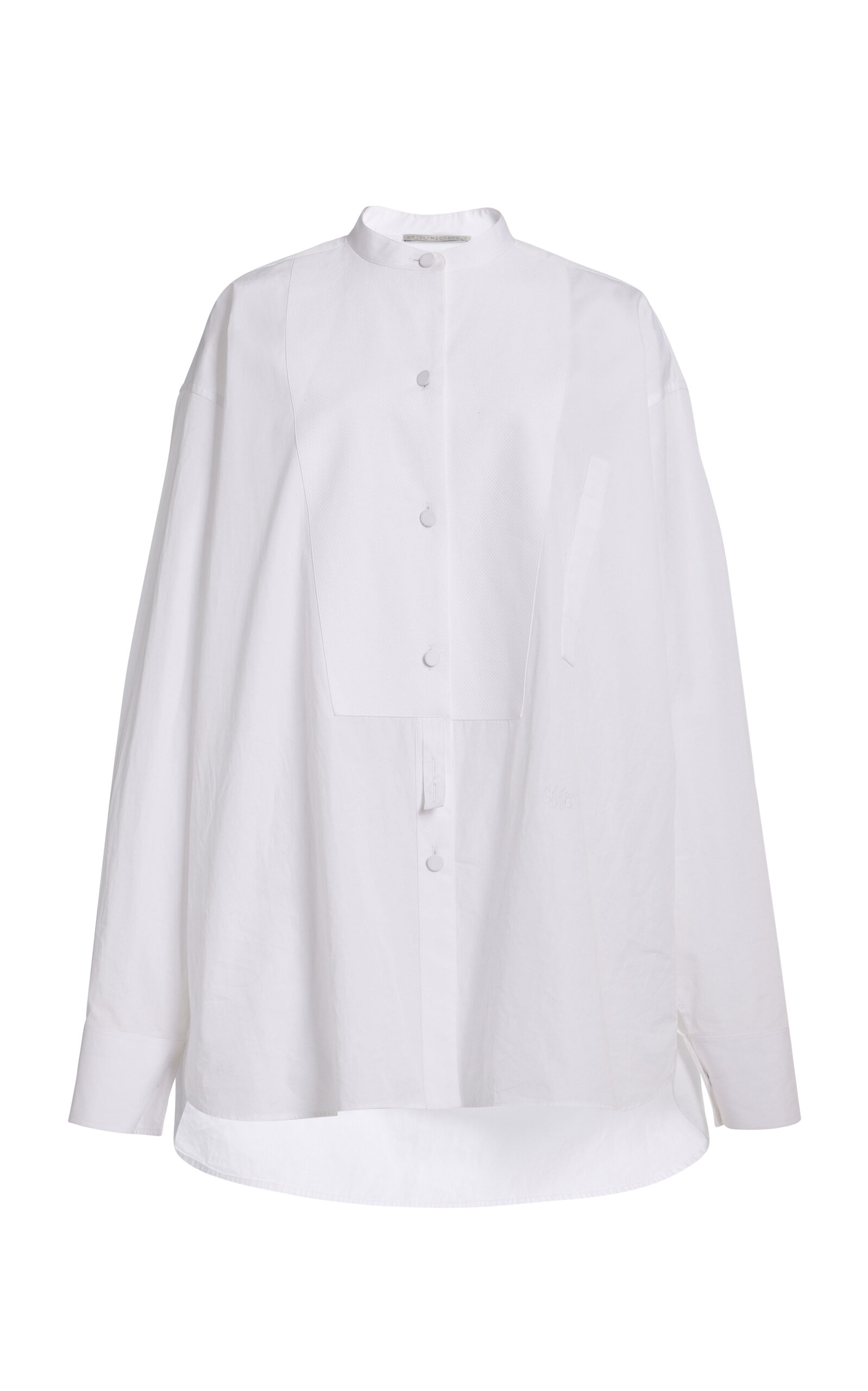 Stella McCartney Plastron Cotton Shirt