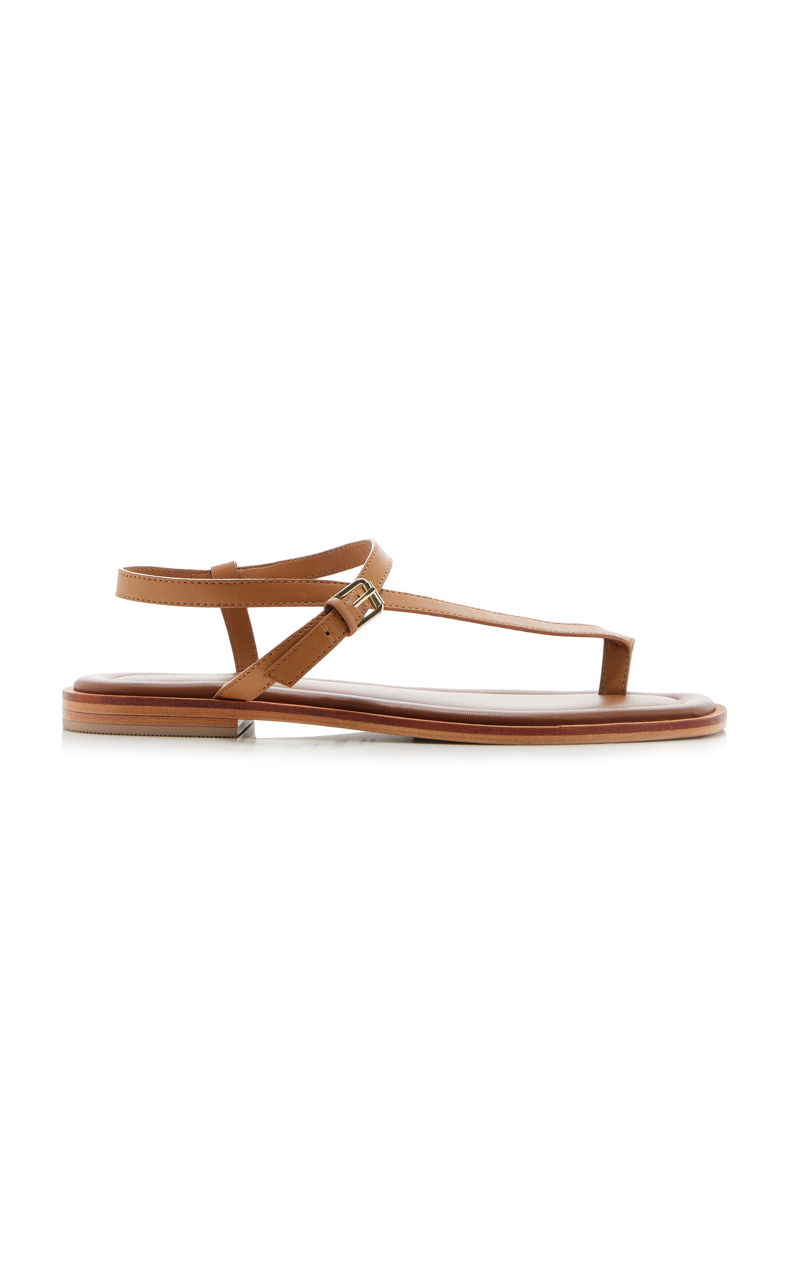 Shop A.emery Pae Leather Sandals In Tan