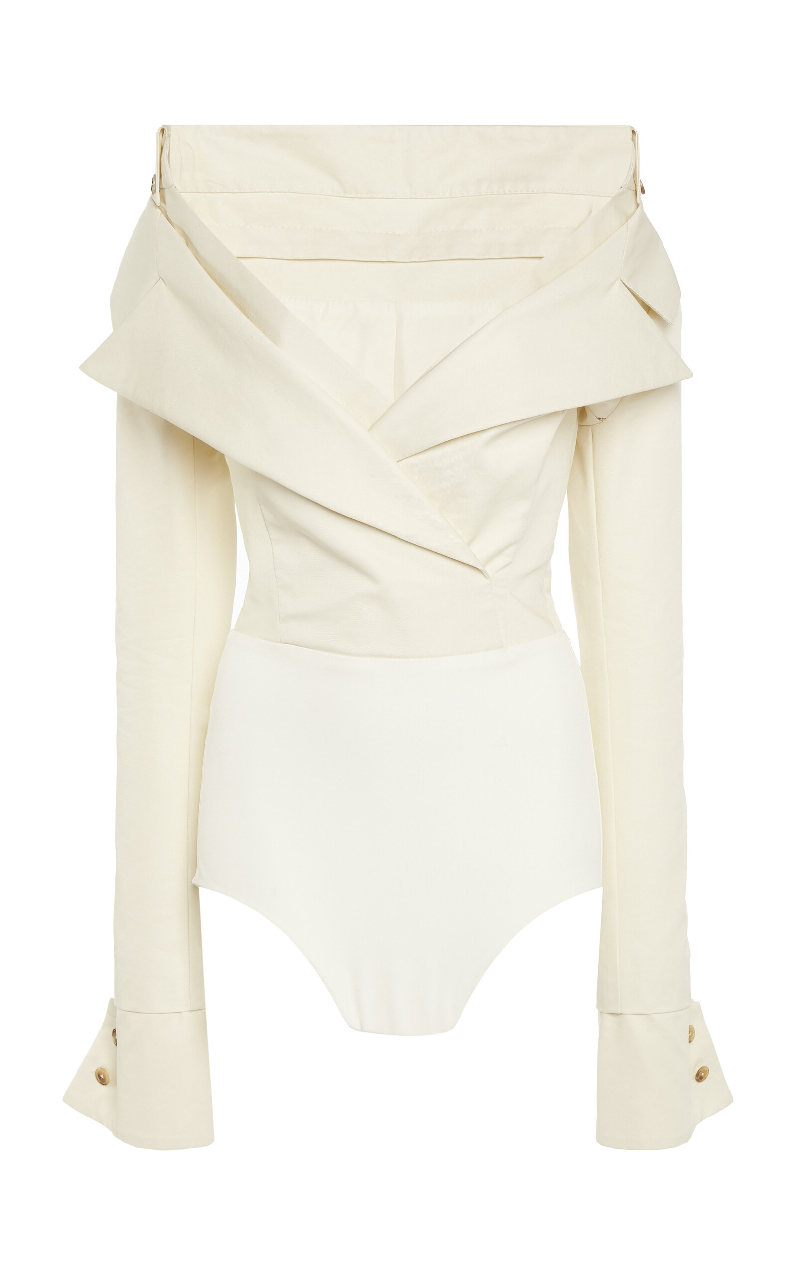 Low Cut Décolleté Jacket Bodysuit