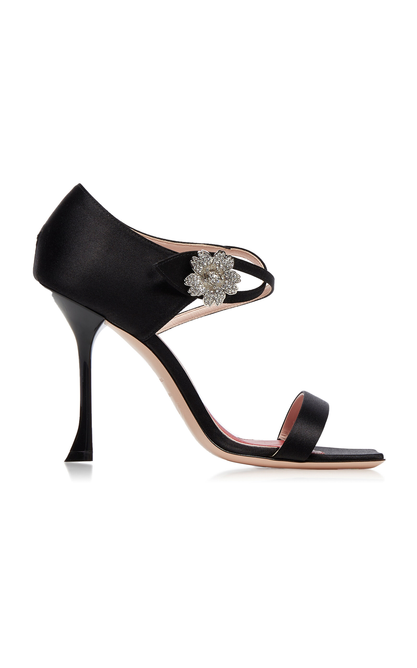 Roger Vivier "vivier Daisy Strass I In Black