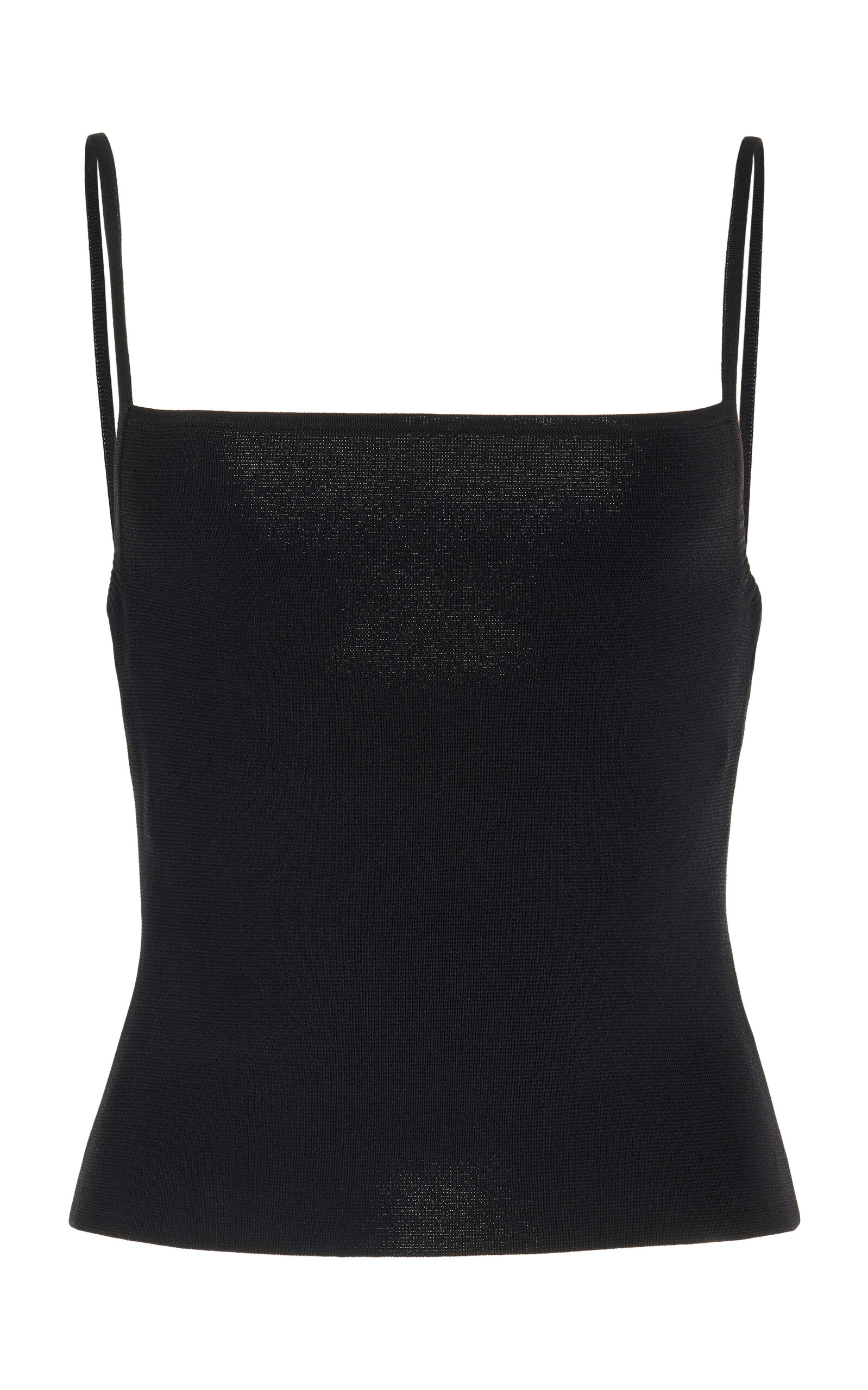 Matteau Square Tank Top In Black