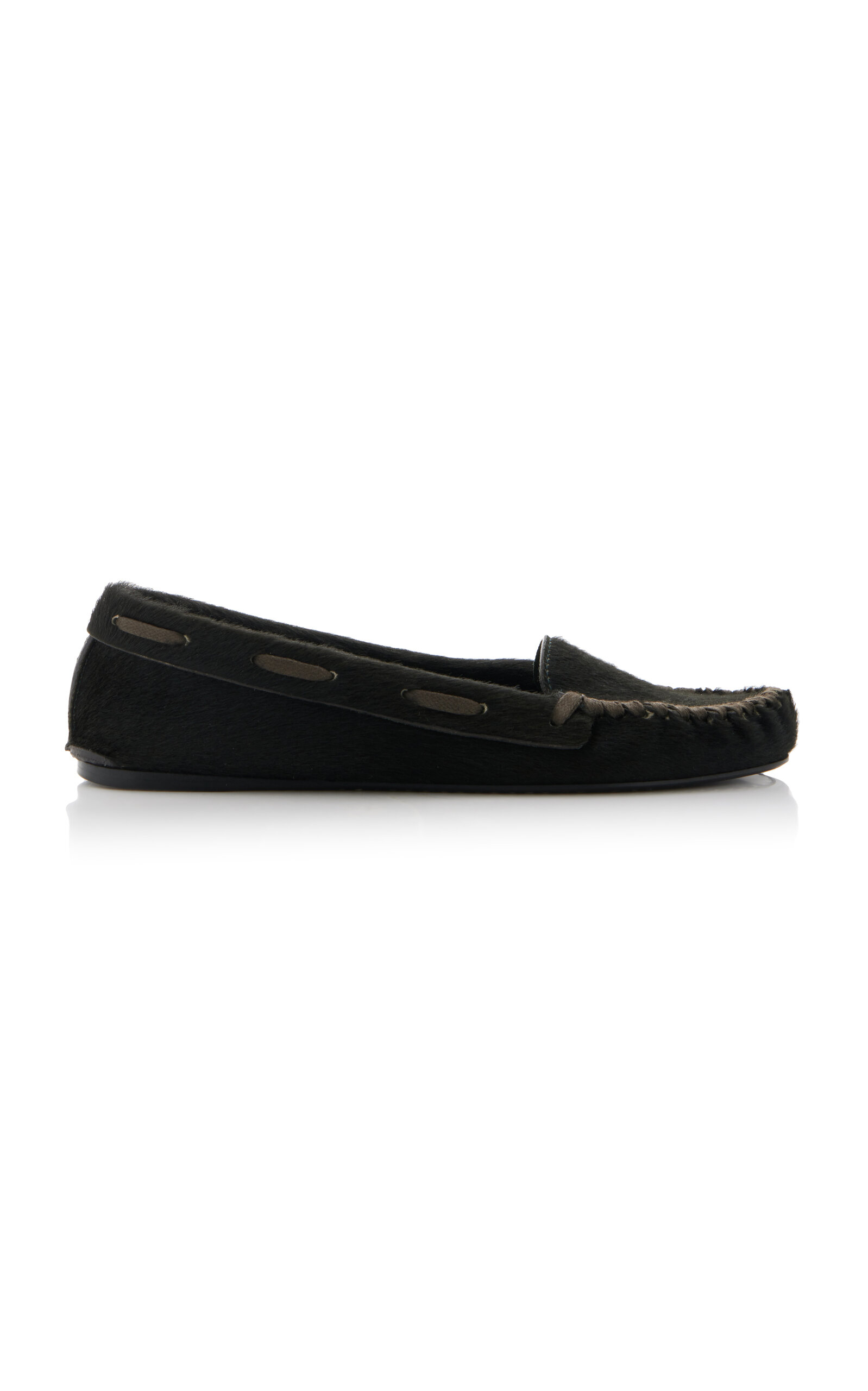 THE ROW MABEL SUEDE MOCASSINS