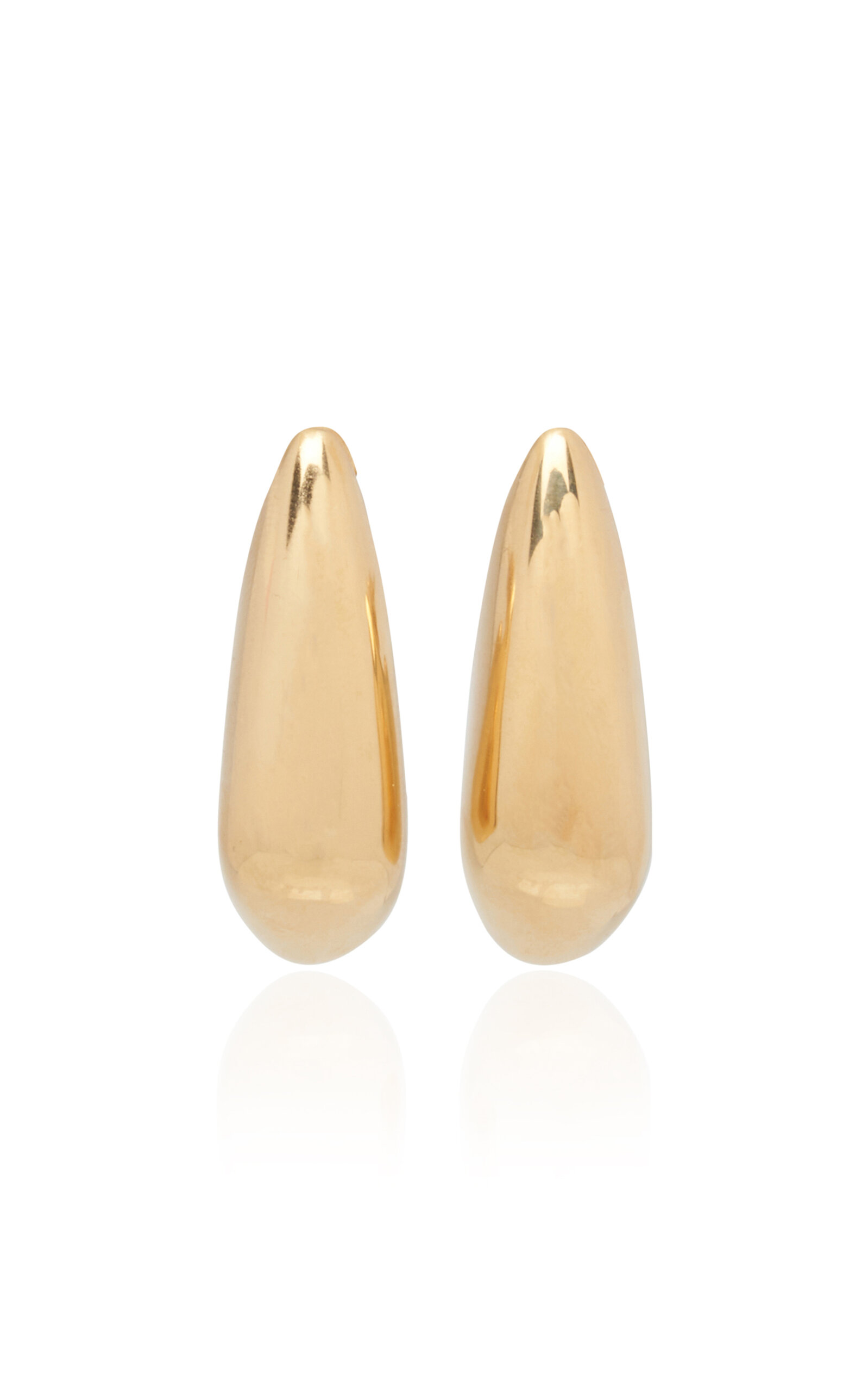 18K Yellow Gold-Plated Earrings