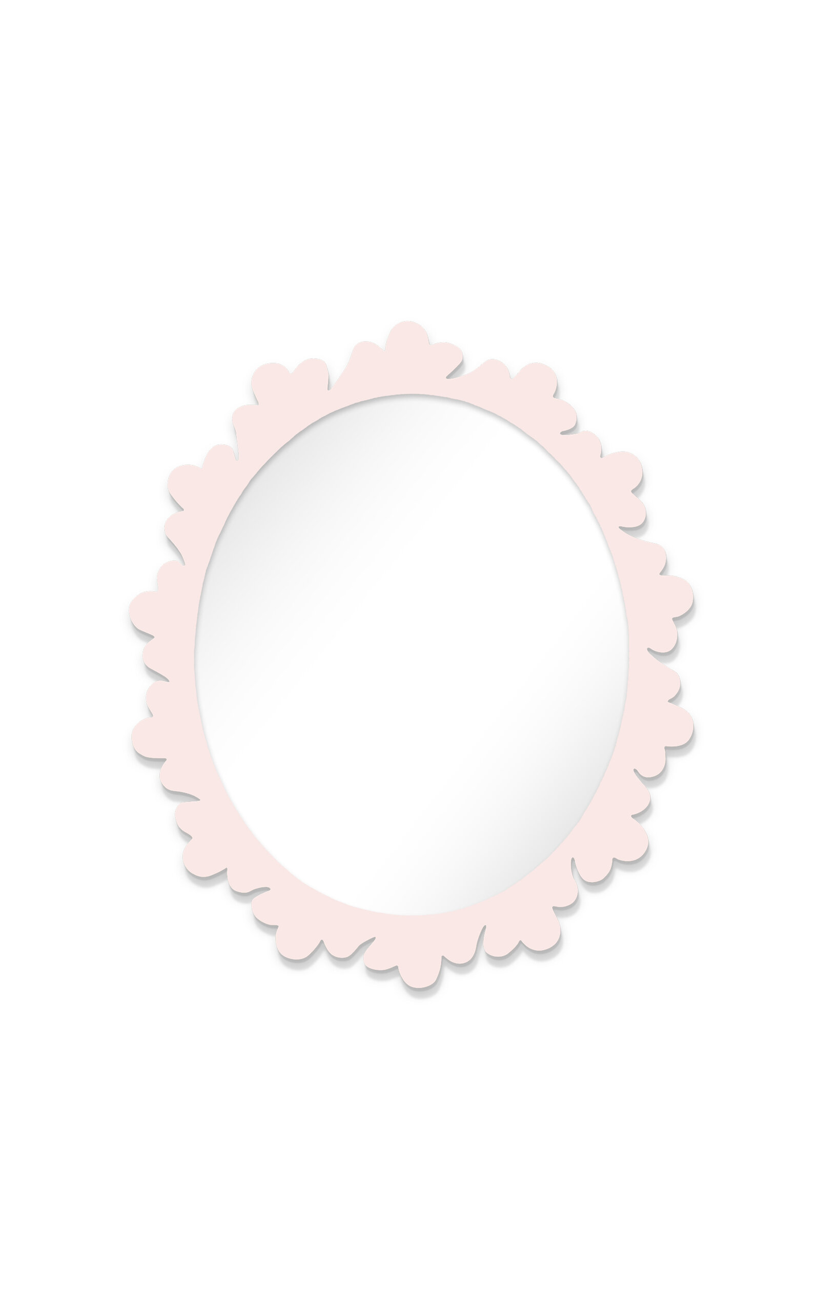 Shop Fleur Arabella Mirror In Pink