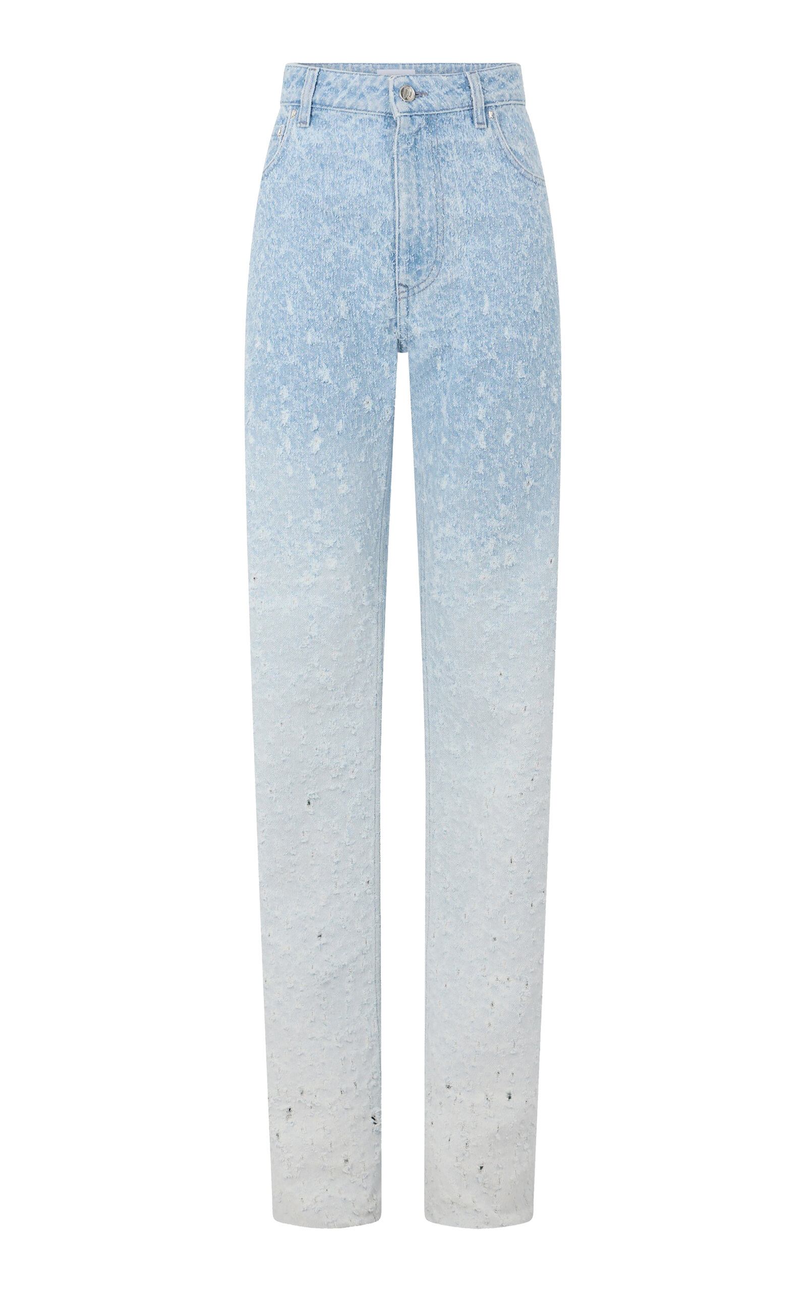 Ombre Straight-Leg Jeans