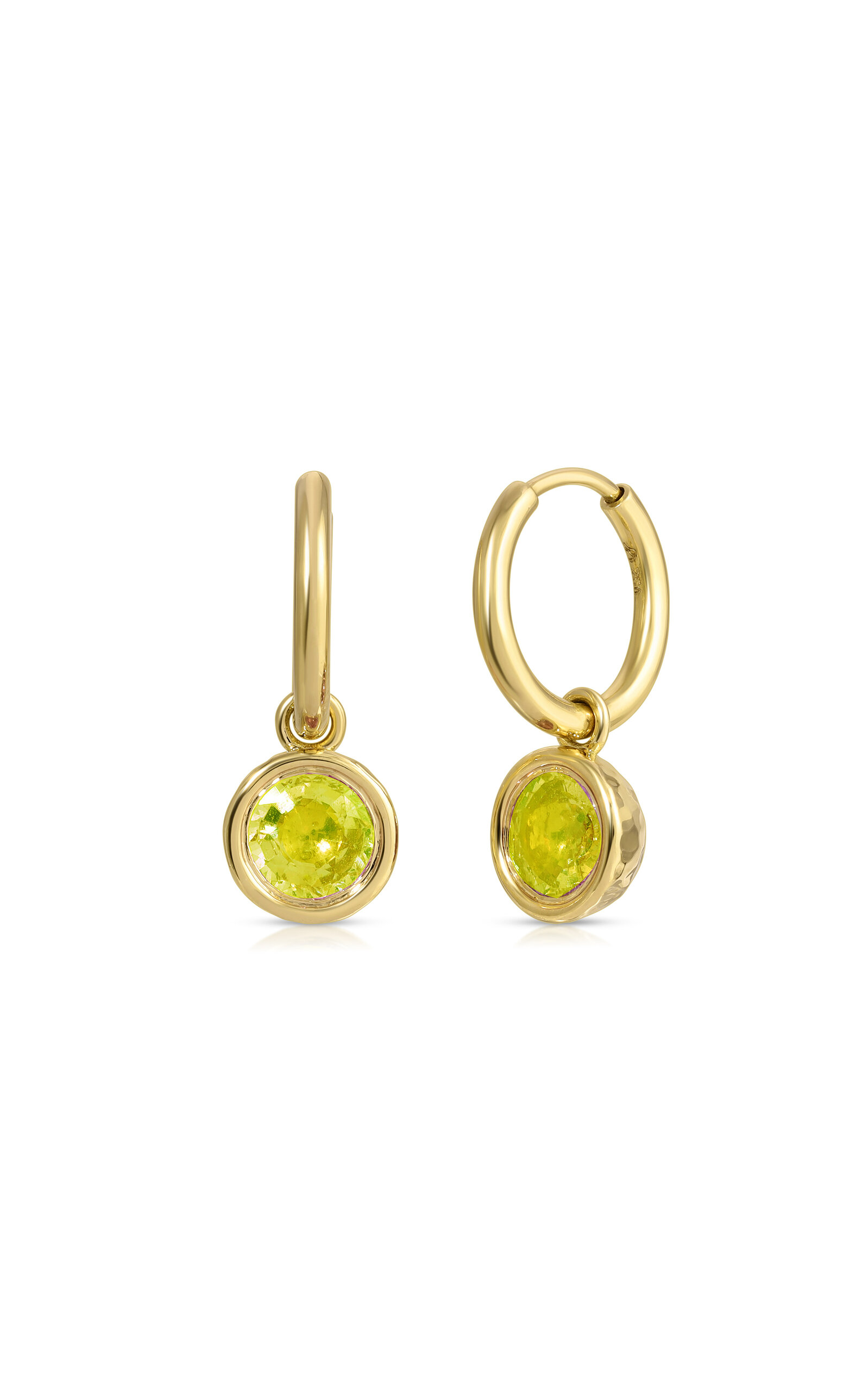 18K Yellow Gold Yellow Sapphire Charms
