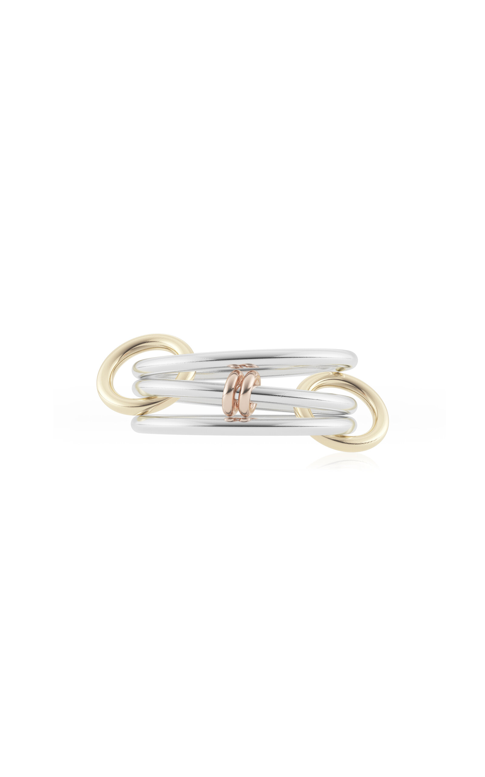 Spinelli Kilcollin Acacia 18k Yellow Gold; Sterling Silver Ring In Multi