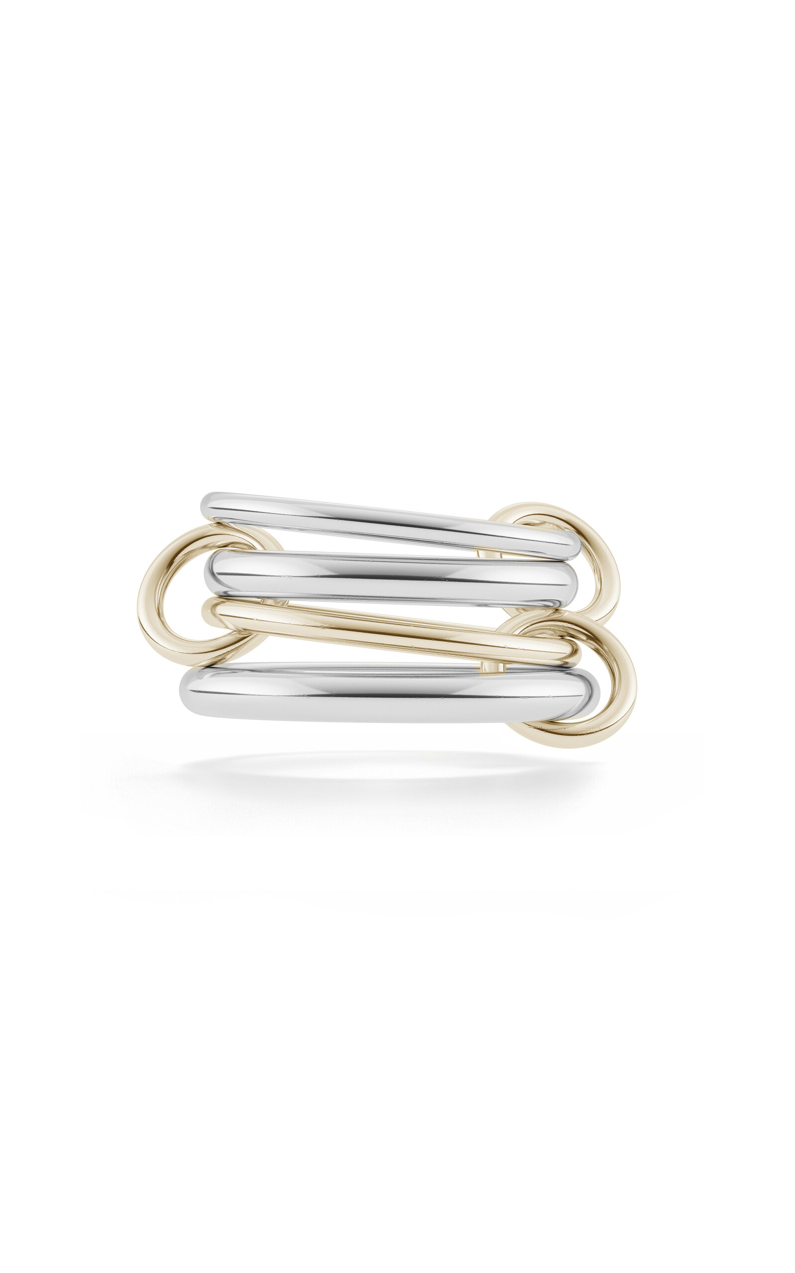 Spinelli Kilcollin Hyacinth 18k Yellow Gold; Sterling Silver Ring In Multi