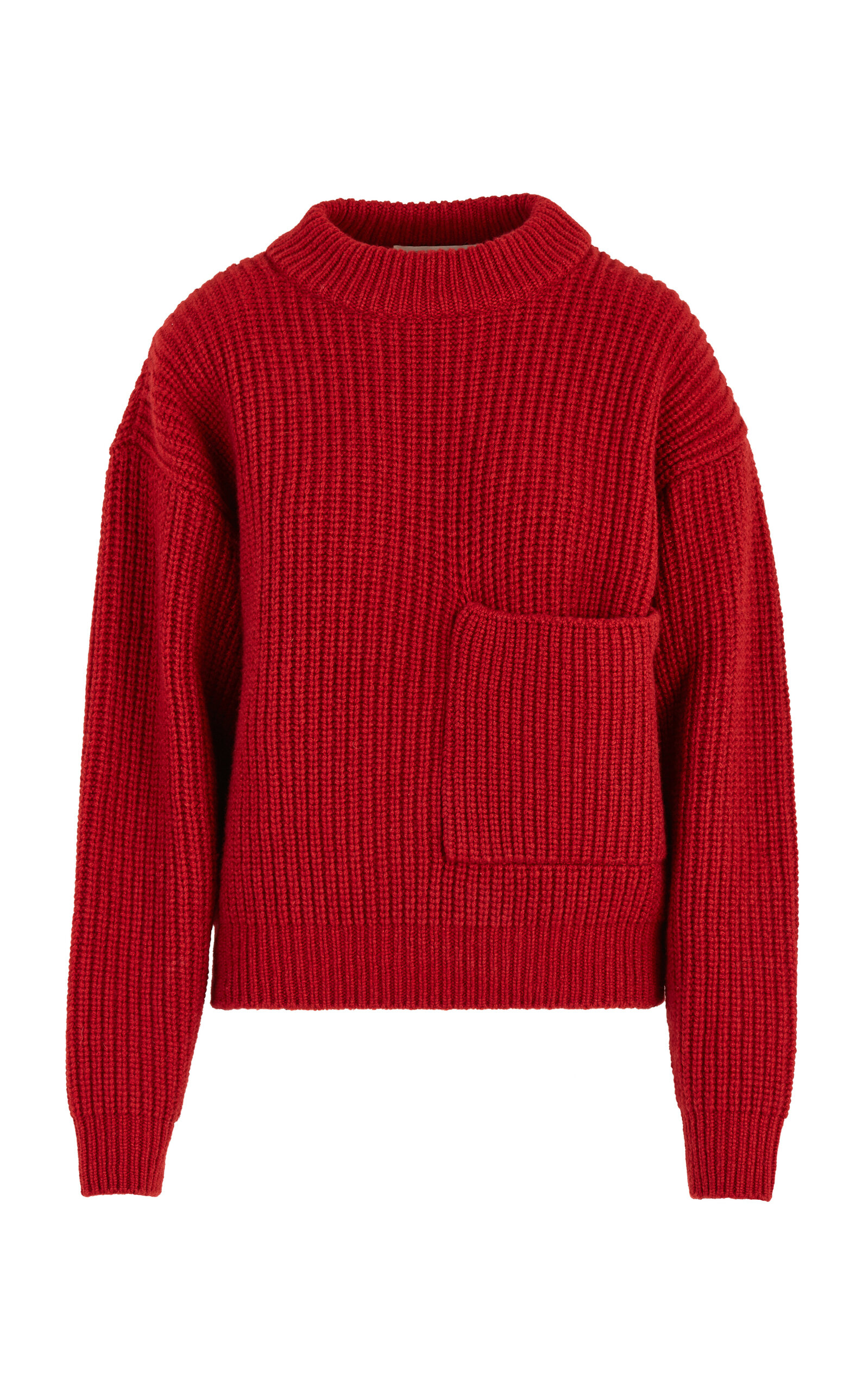 Shop Giuliva Heritage Anita Cashmere Sweater In Red