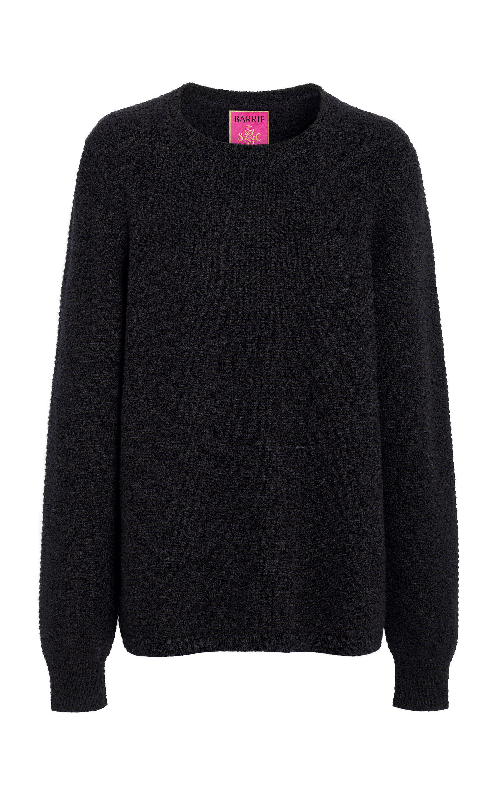 Barrie X Sofia Coppola Striped Cashmere Sweater In Black
