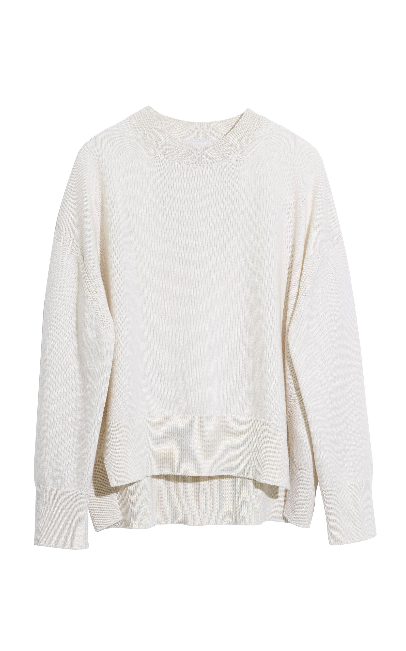 Barrie Crewneck Cashmere Sweater In Ivory