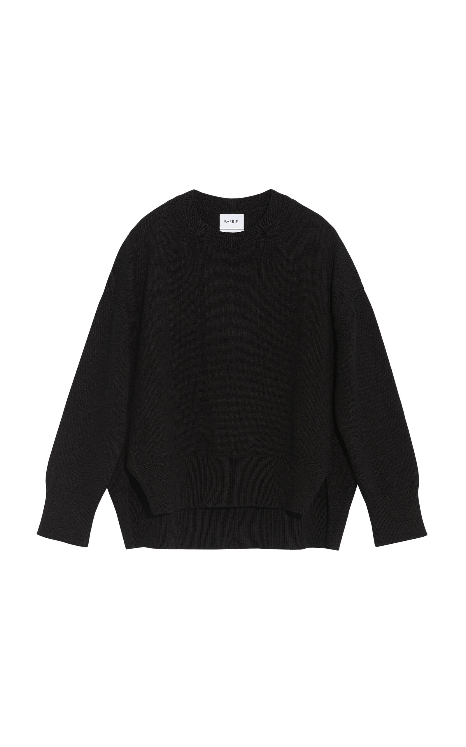 Barrie Crewneck Cashmere Sweater In Black